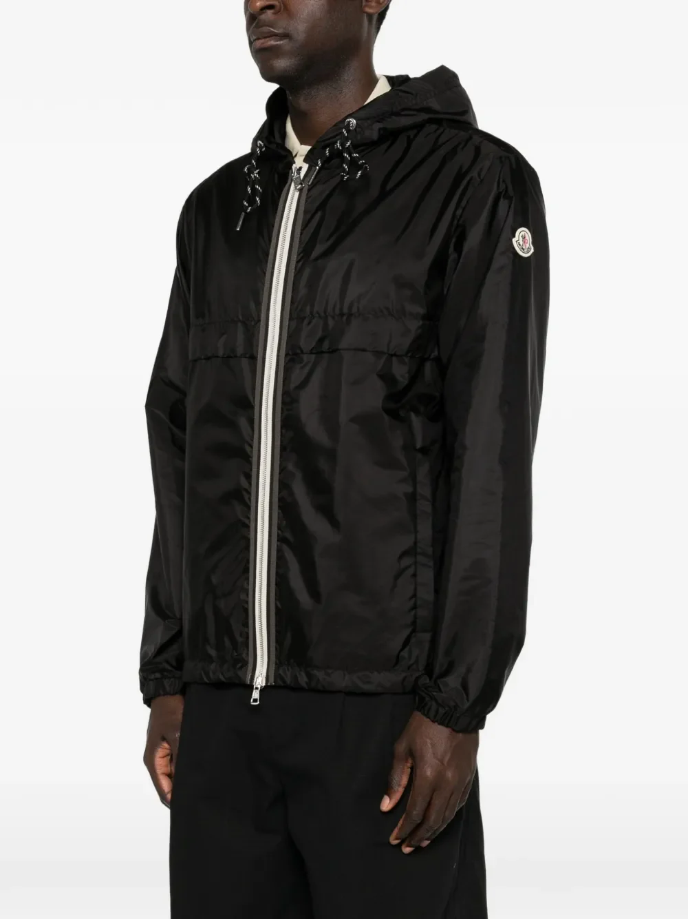 MONCLER - Men Hooded Badge Nidge Jacket - Image 2