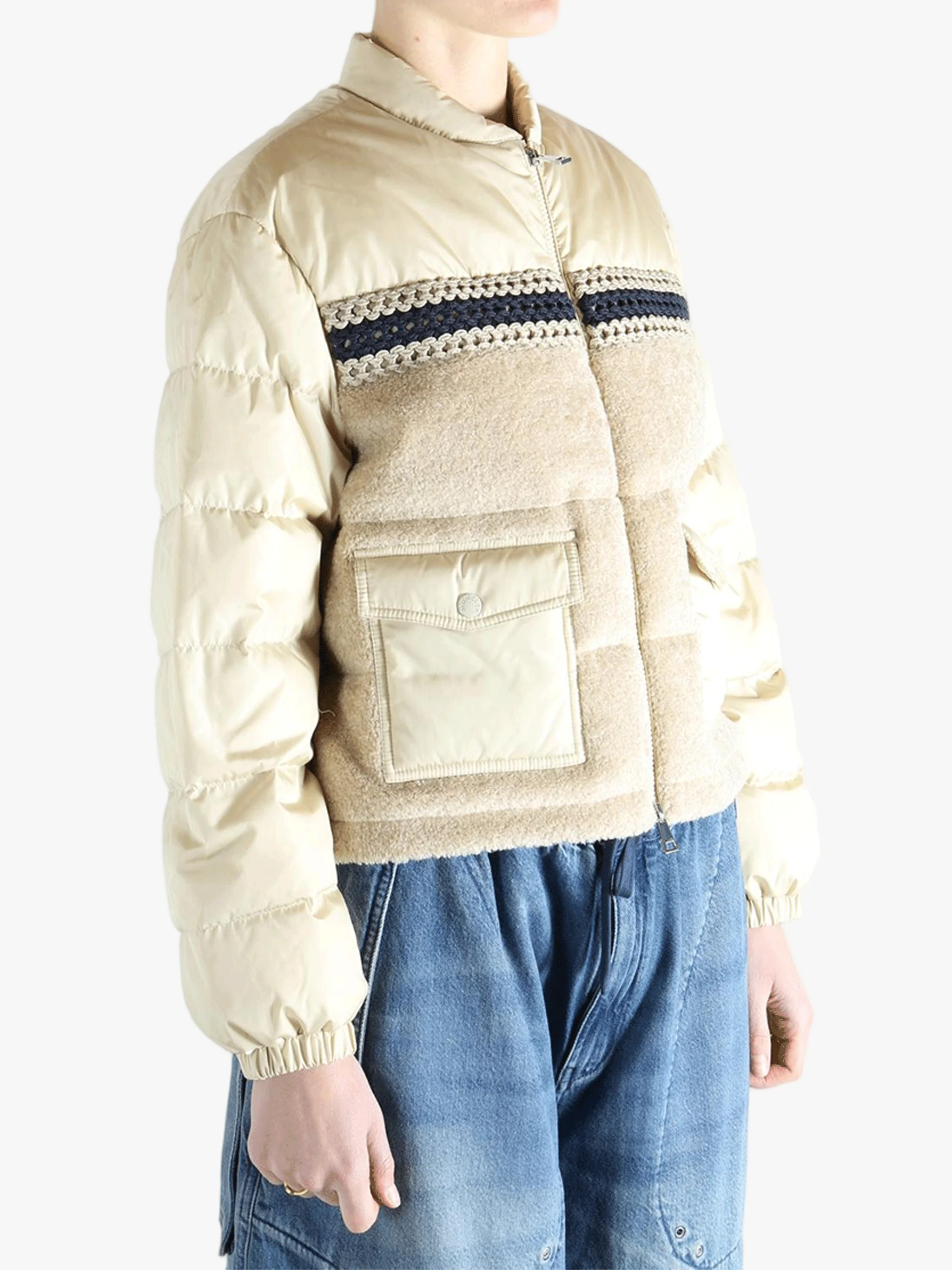 MONCLER - Women Achillee Zipper Jacket - Image 2