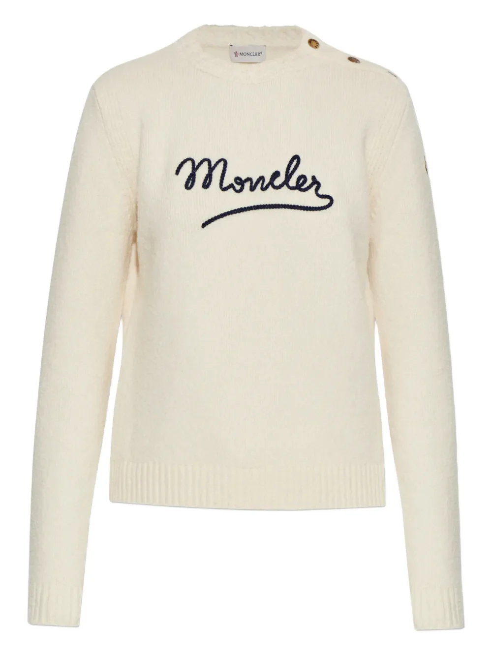 MONCLER - Women Crew Neck Long Sleeve Top - Image 5