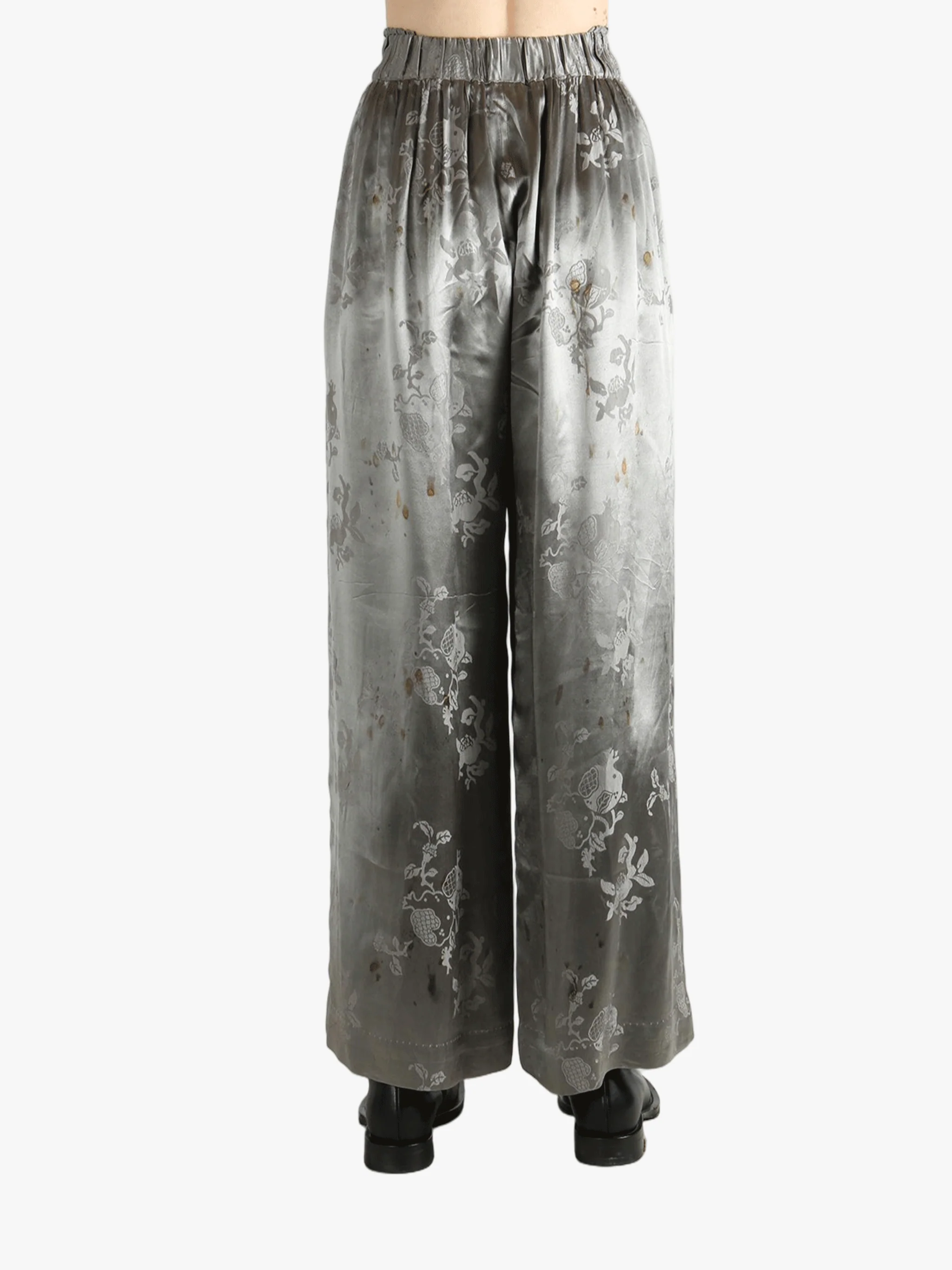 MUTEDANCE - Women Jacquard Elastic Waist Trousers - Image 3