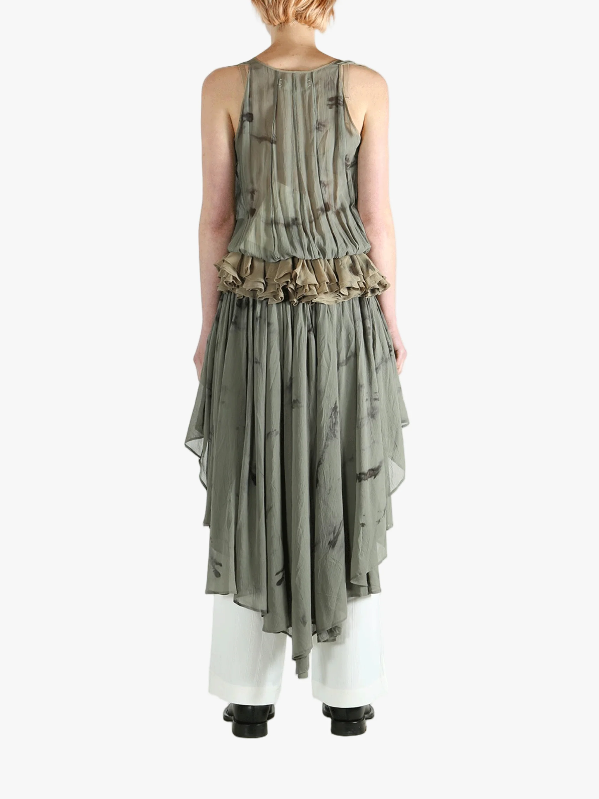 MUTEDANCE - Women Layered Asymmetric Sleeveless Top - Image 3