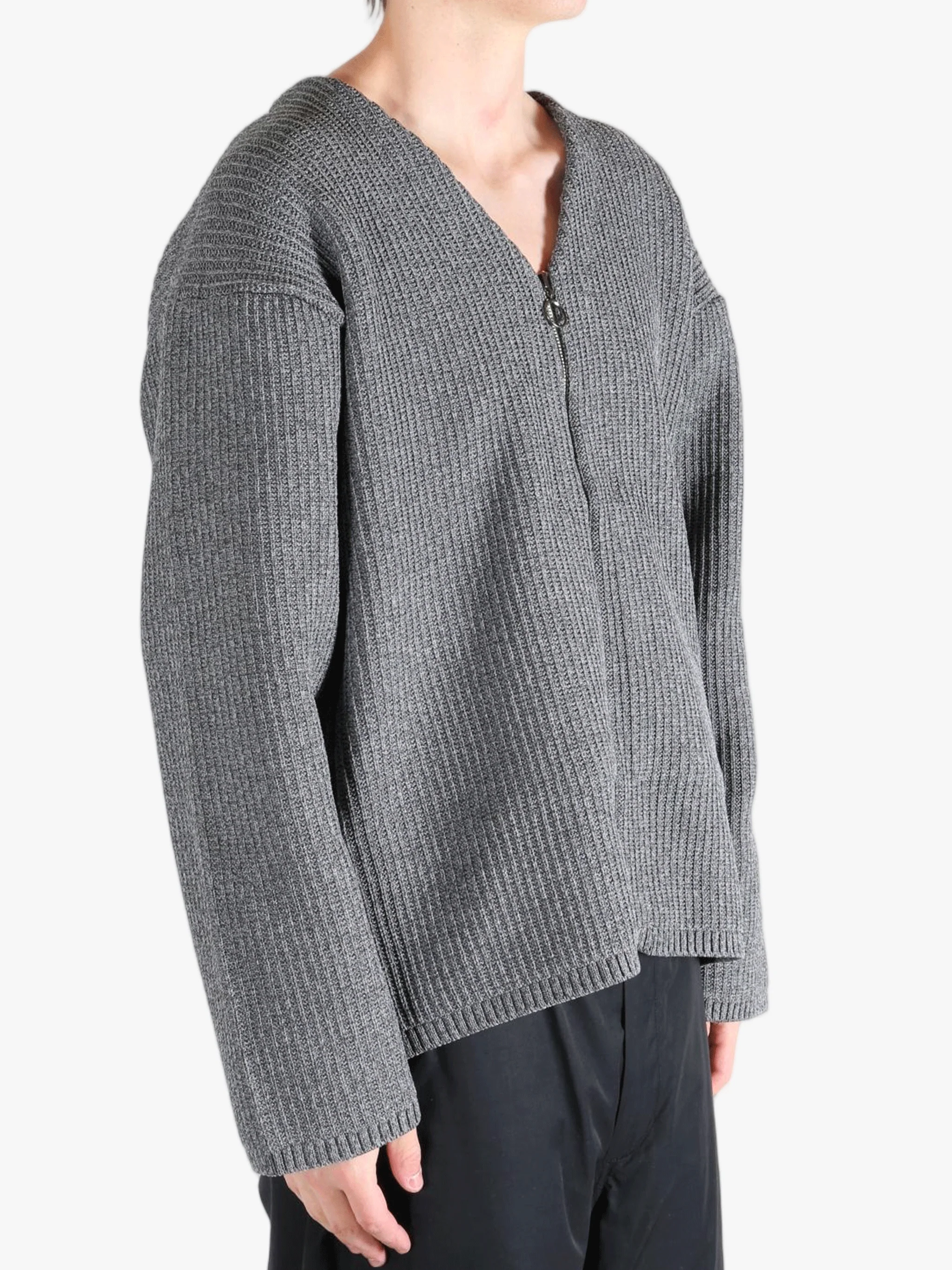 NANAMICA - Unisex  5G Zip Cardigan - Image 2