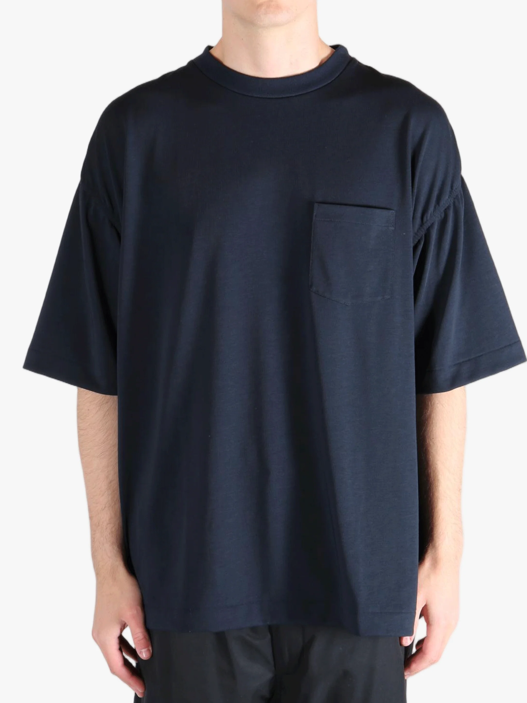 NANAMICA - Unisex Polyester Jersey Pocket Tee
