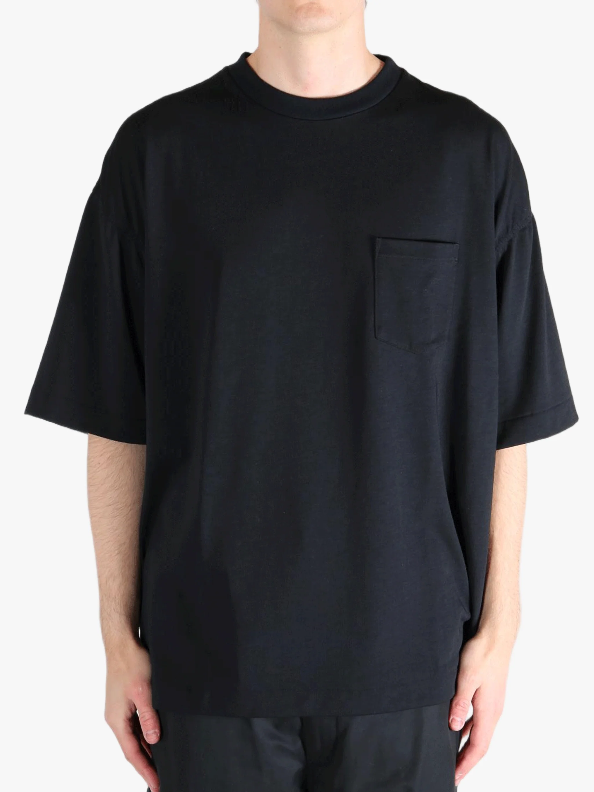 NANAMICA - Unisex Polyester Jersey Pocket Tee