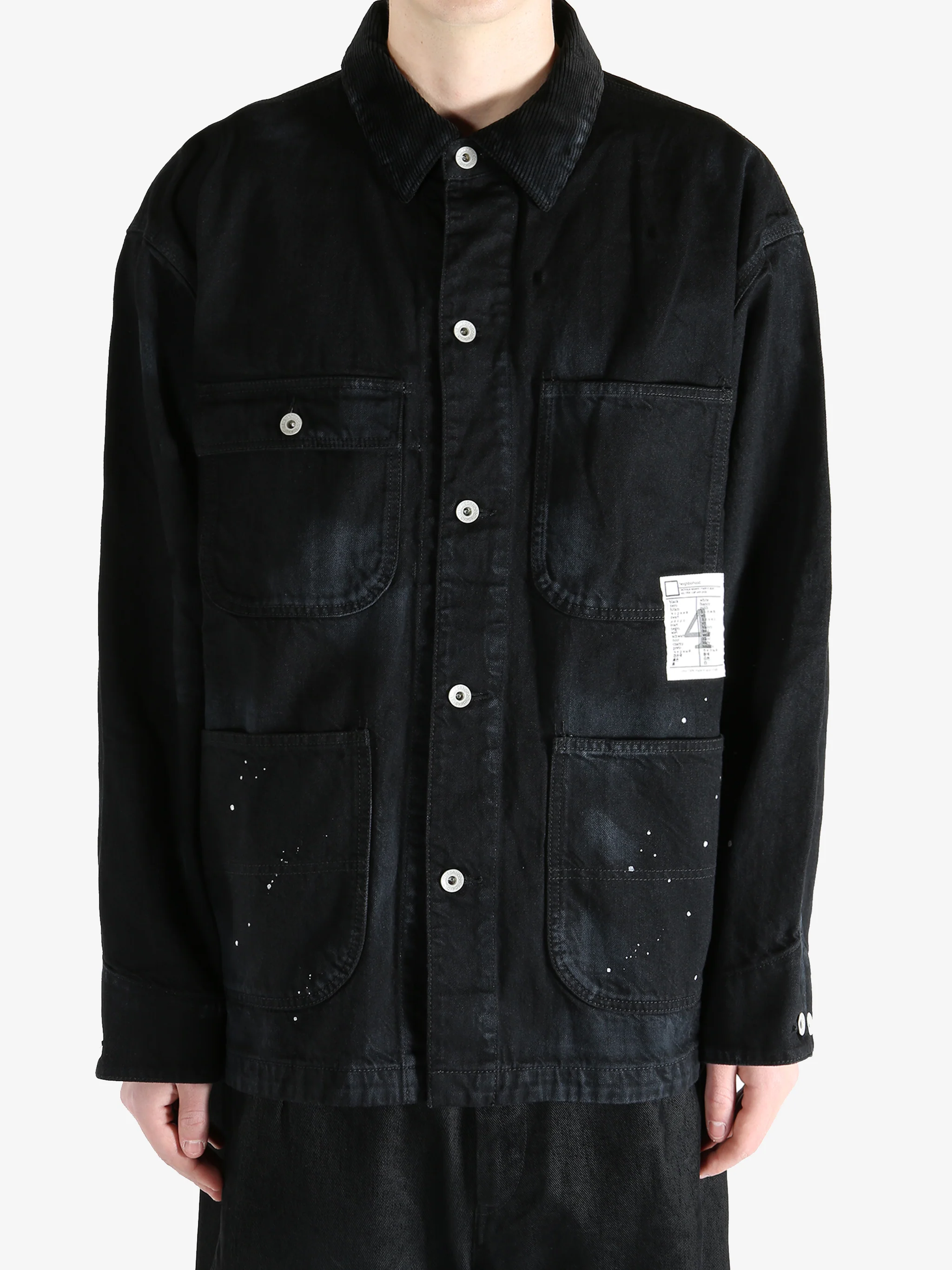 NEIGHBORHOOD - Men Bw.Washed Coverall Jacket
