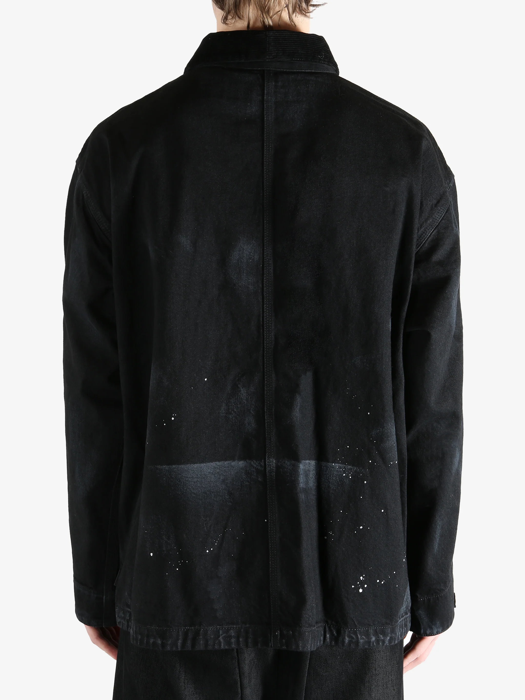 NEIGHBORHOOD - Men Bw.Washed Coverall Jacket - Image 3