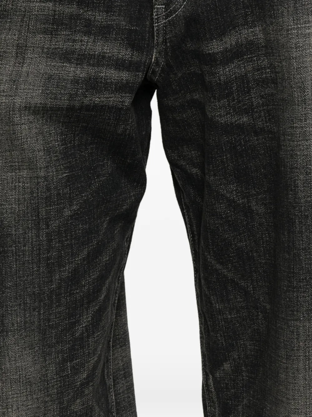 NEIGHBORHOOD - Men Washed Denim Dp Wide Pants - Image 4