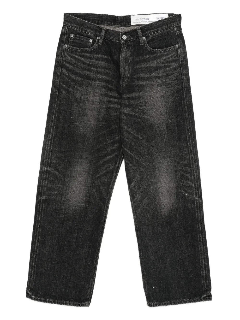 NEIGHBORHOOD - Men Washed Denim Dp Wide Pants - Image 5