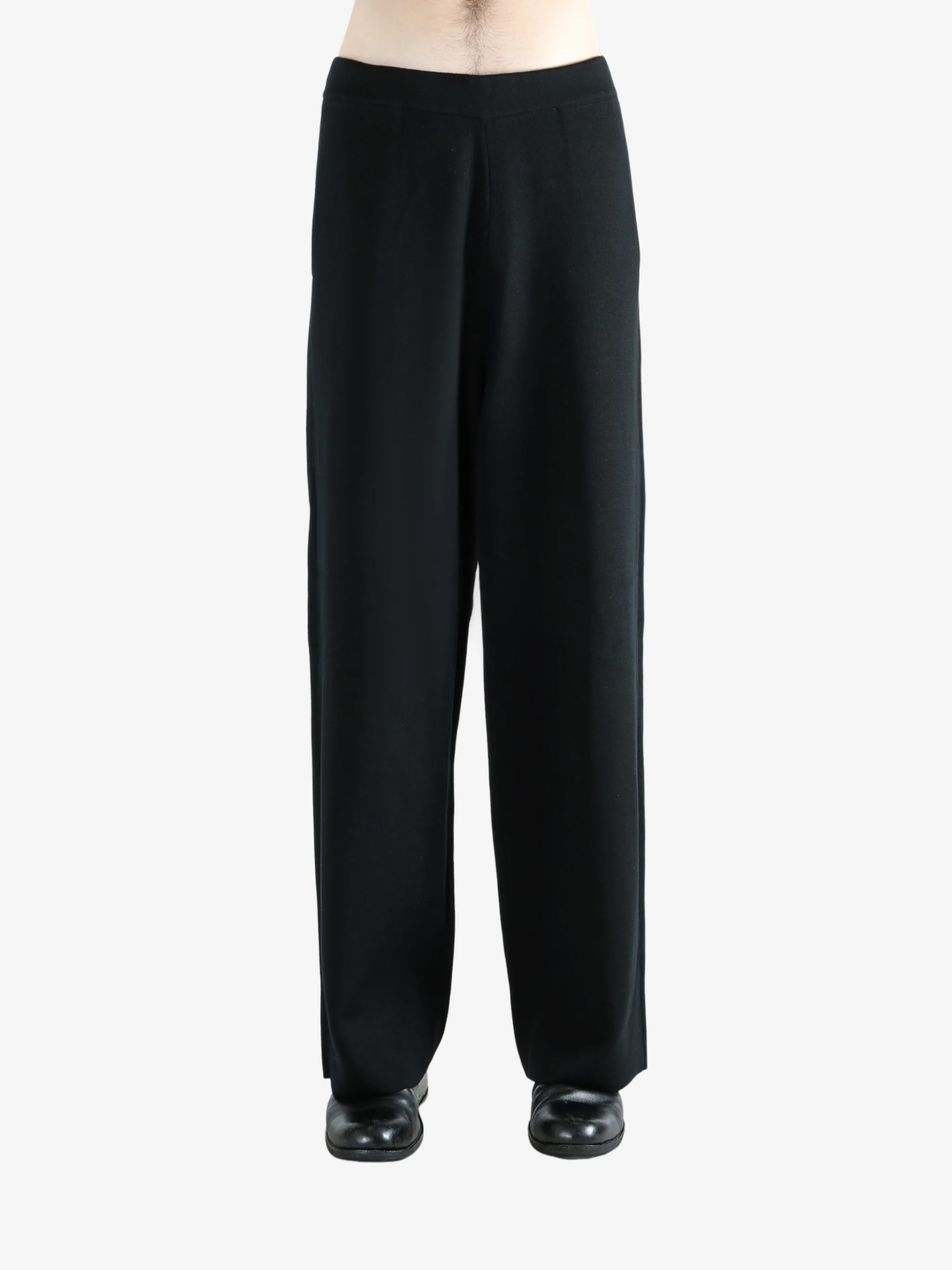 OMAR AFRIDI - Men Double Knitted Straight Pants