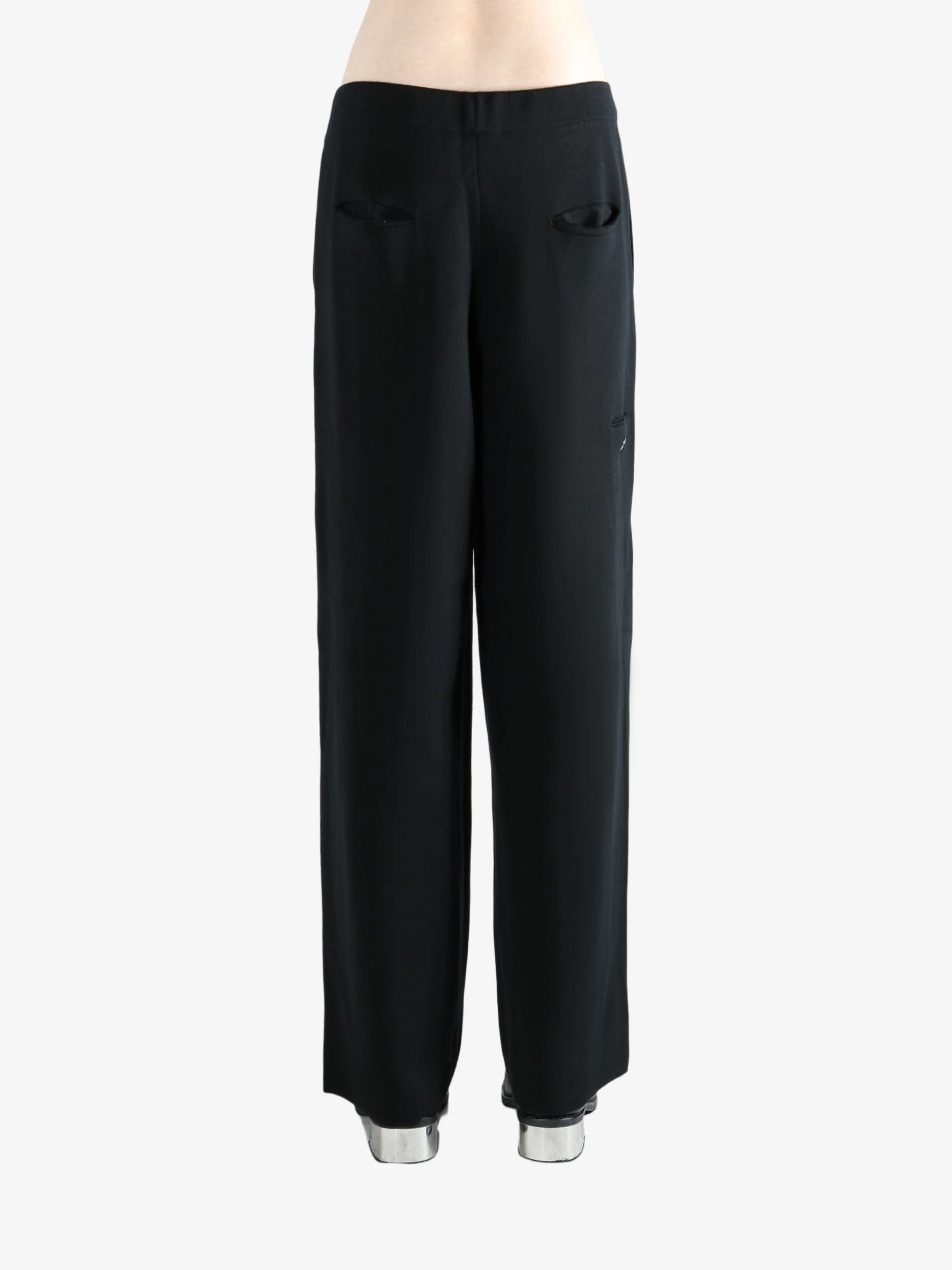 OMAR AFRIDI - Men Double Knitted Straight Pants - Image 3