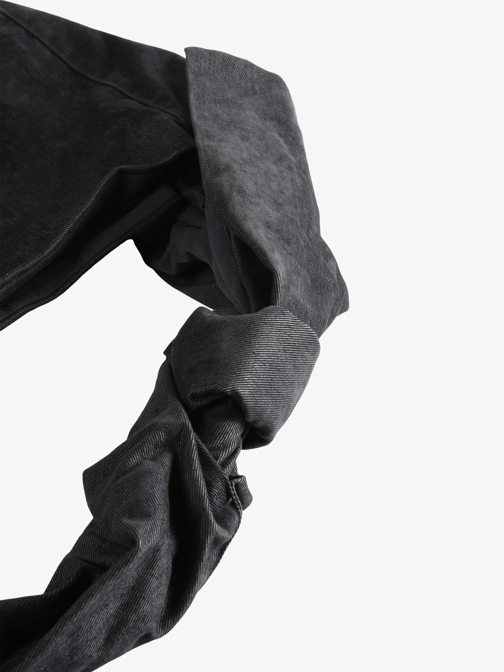 OMAR AFRIDI - Men Washed Knotted Lidia Bag - Image 3