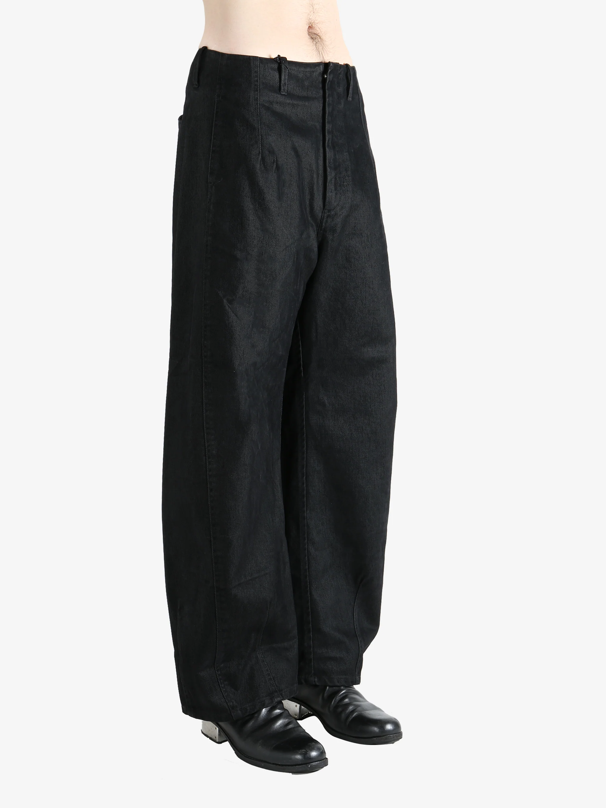 OMAR AFRIDI - Men Washed Pina Trousers - Image 2