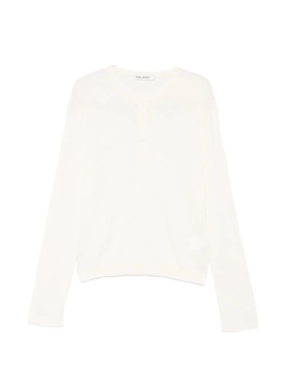 OUR LEGACY - Men Fine Henley - Image 5