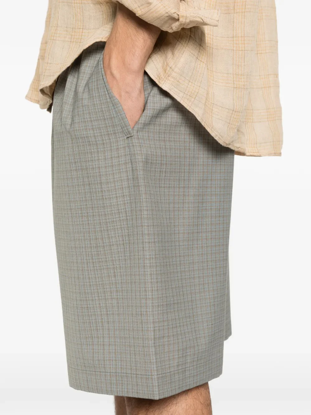 OUR LEGACY - Men Ponte Shorts - Image 4