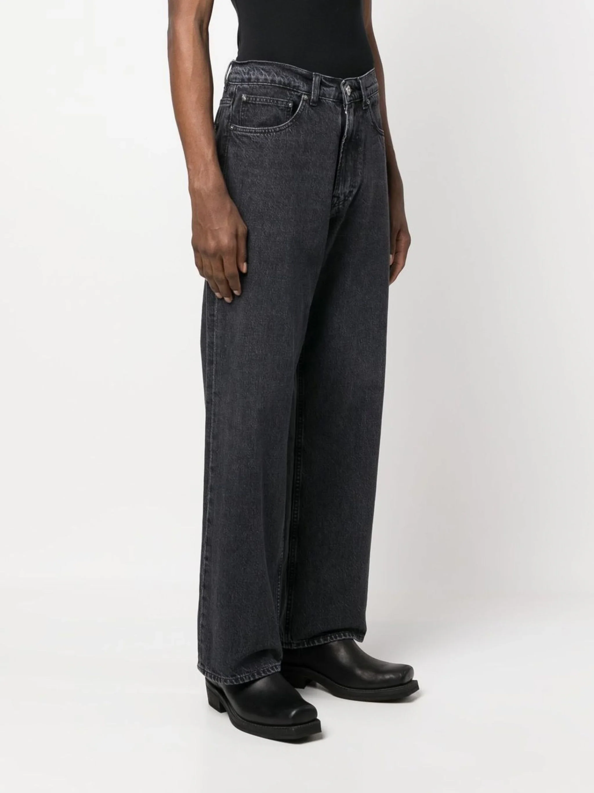 OUR LEGACY - Men Third Cut Straight-Leg Jeans - Image 2