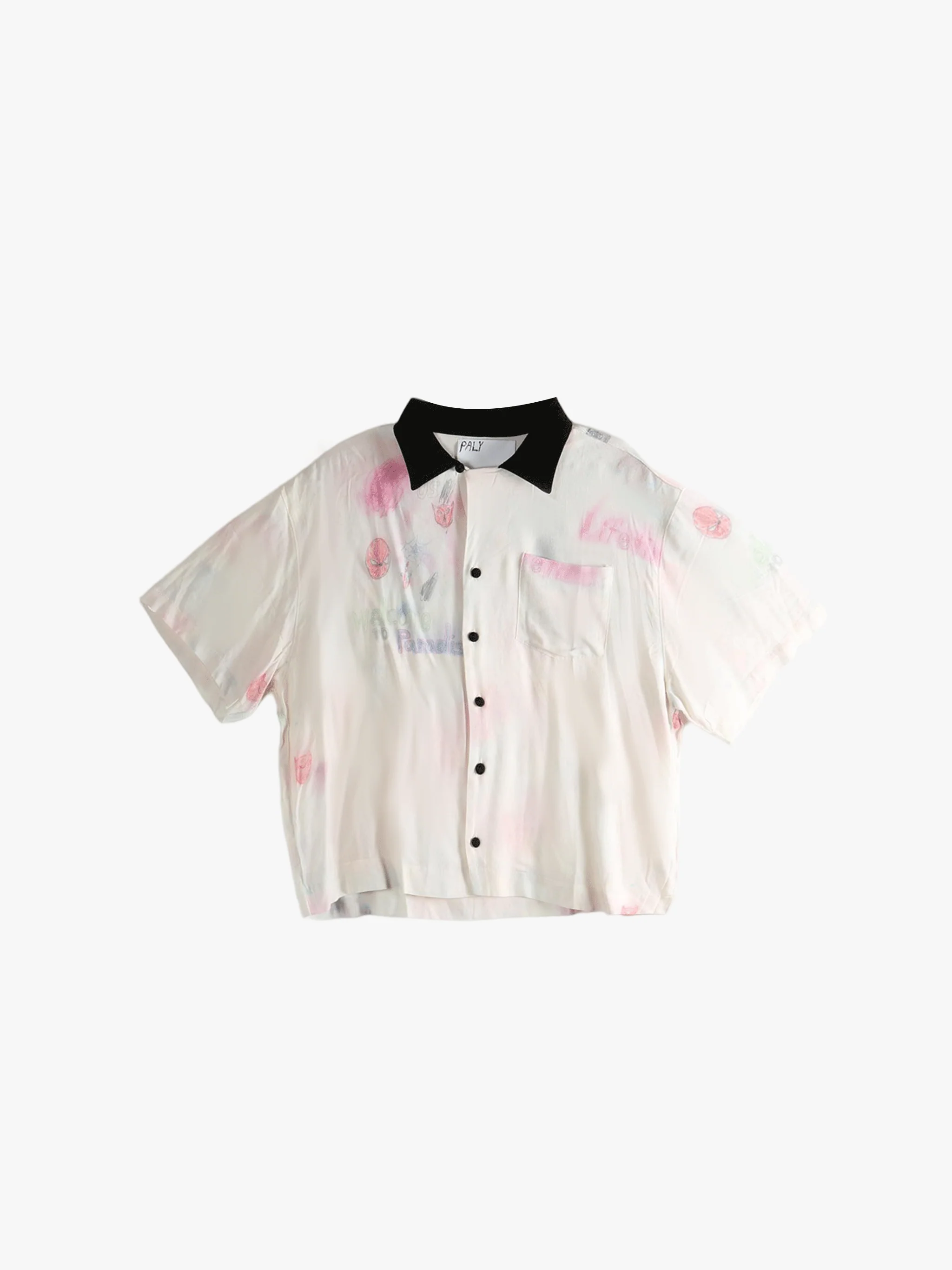 PALY HOLLYWOOD - Unisex Crayon Silk Shirt - Image 4