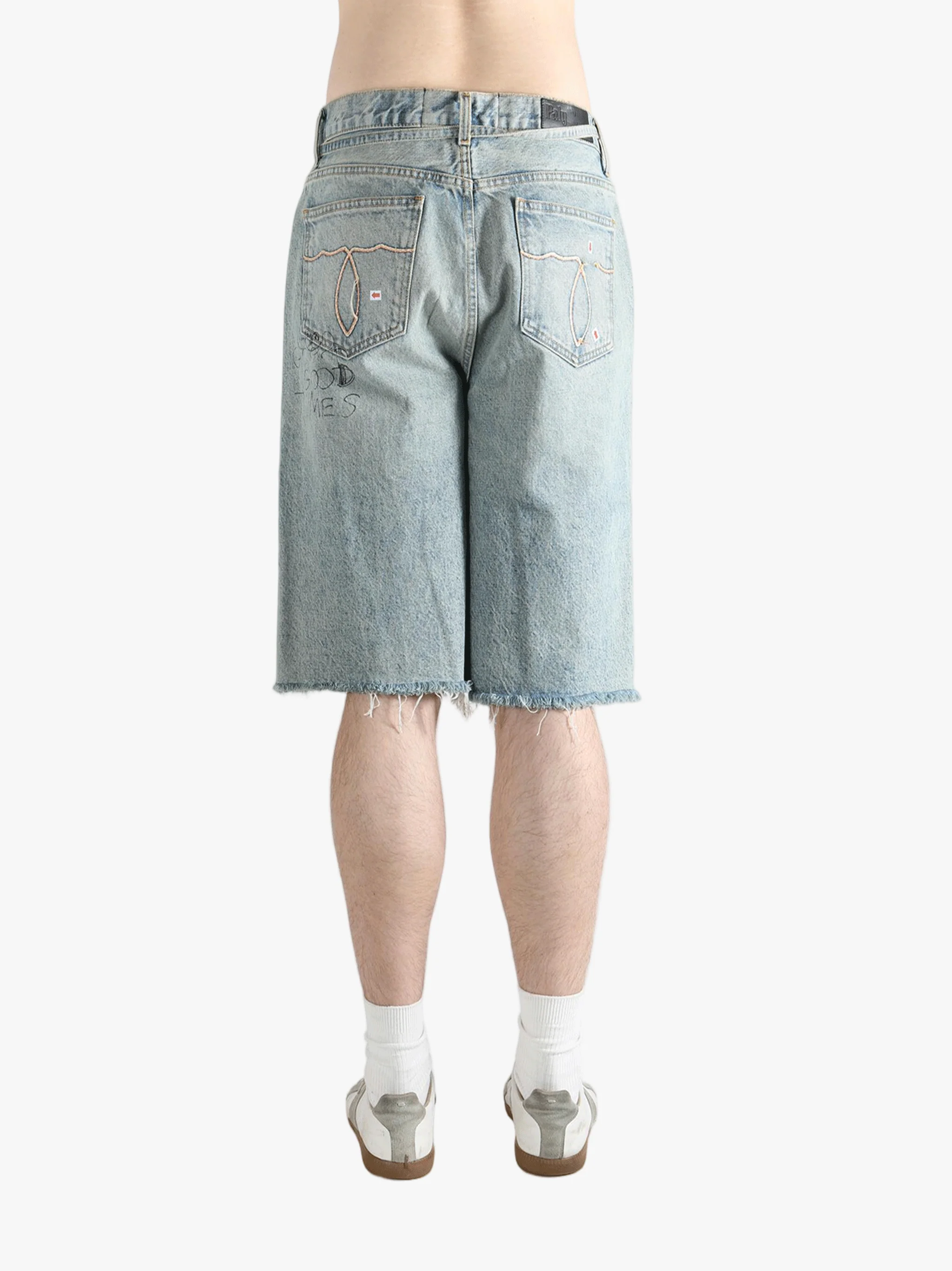 PALY HOLLYWOOD - Unisex Good Good Times Denim Short - Image 3