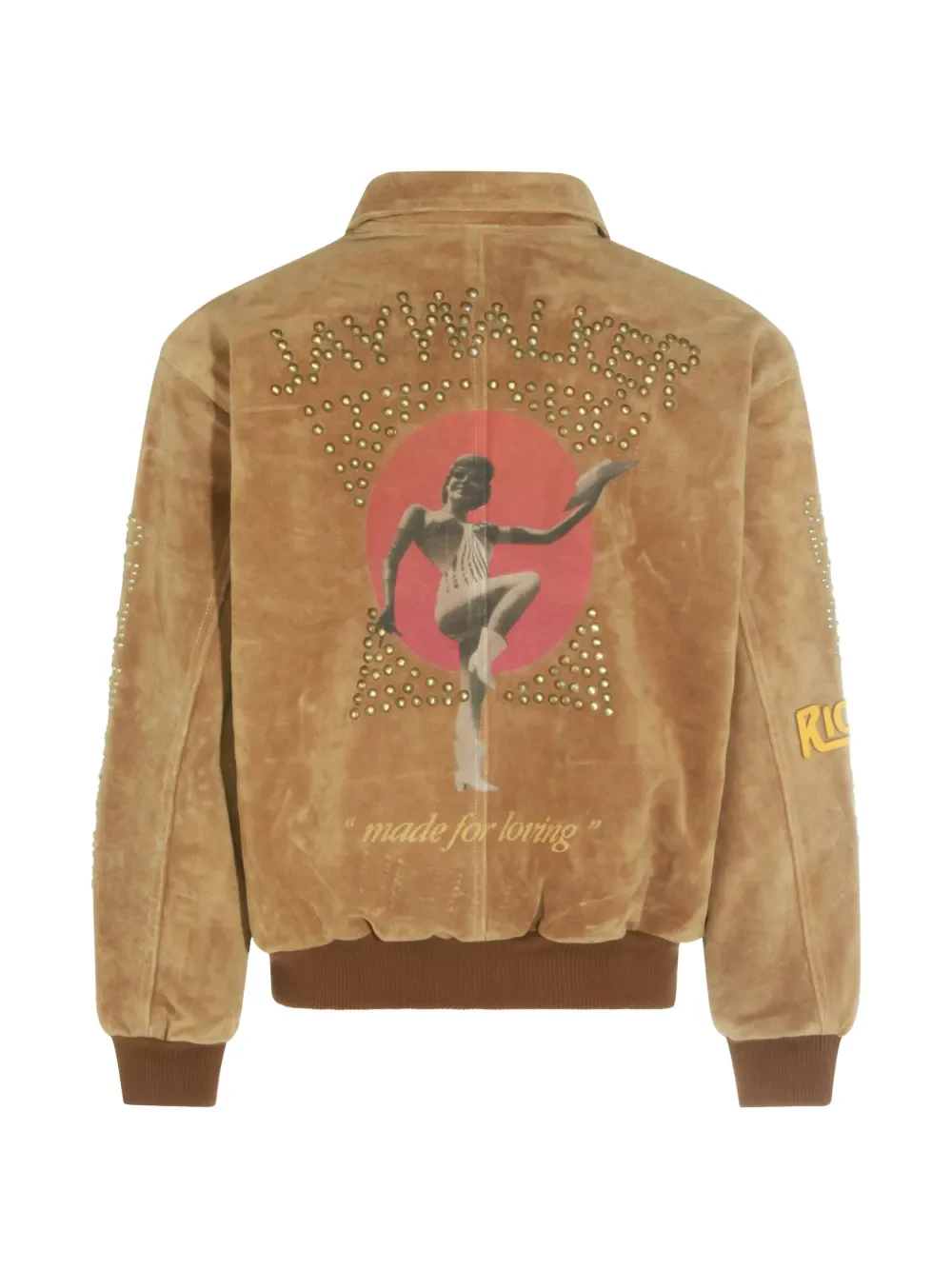 PALY HOLLYWOOD - Unisex Sunset Blvd. Sponsored Suede Jacket - Image 2