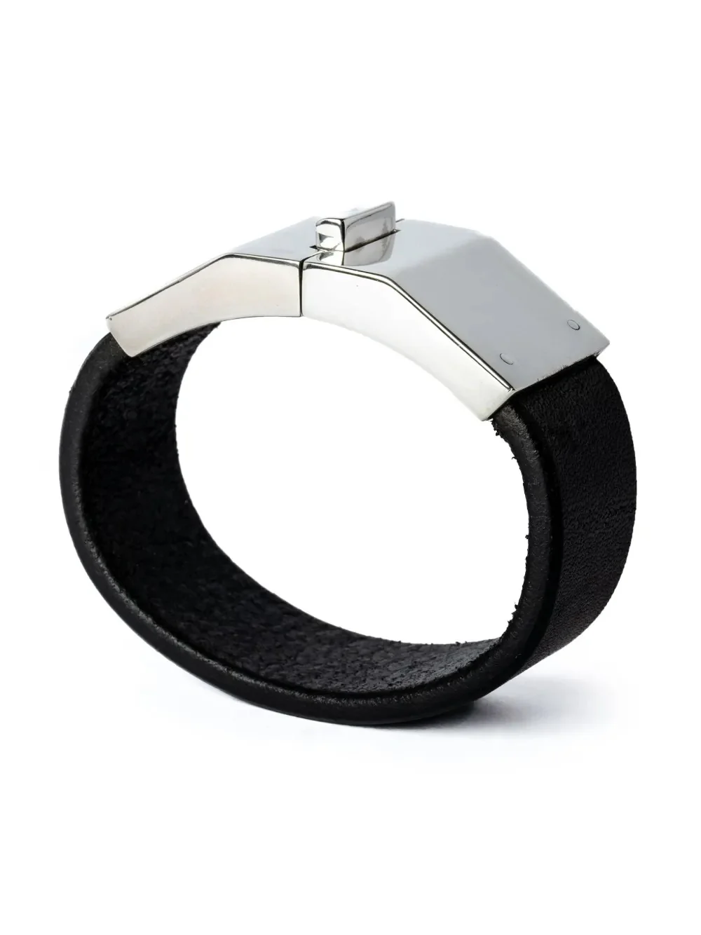 PARTS OF FOUR - Box Lock Bracelet (Facet, Narrow,  BLK+PA) - Image 2