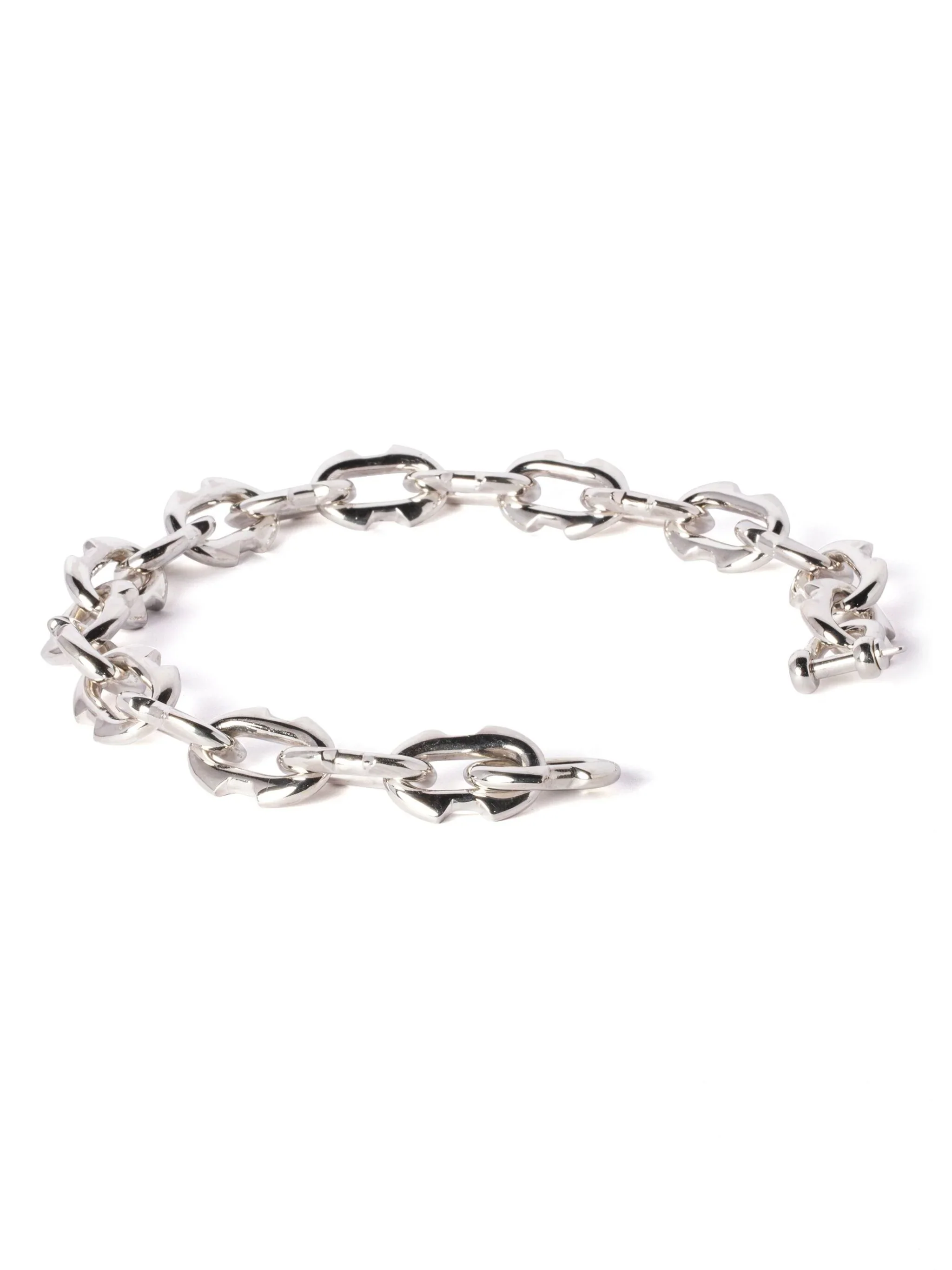 PARTS OF FOUR - Charm Chain Choker (45cm, Small Deco Links, PA) - Image 2