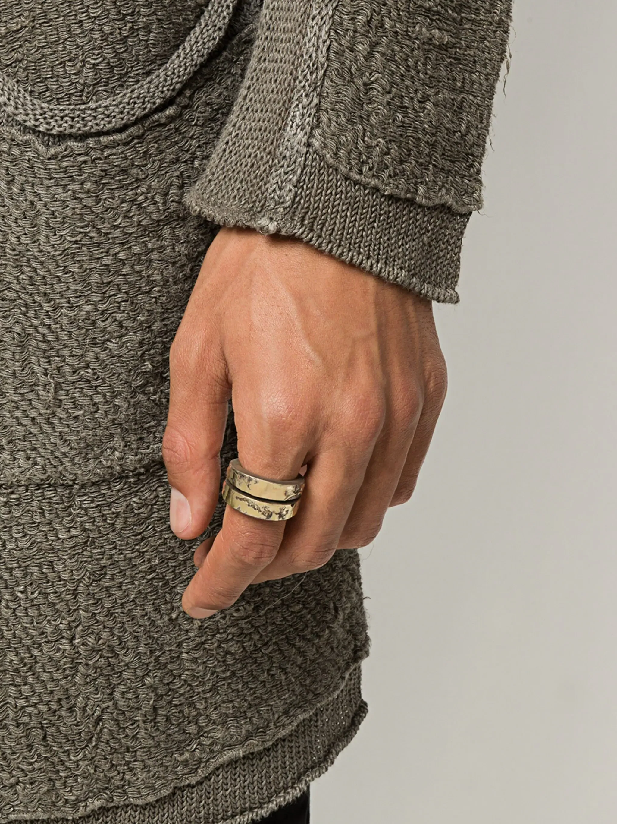 PARTS OF FOUR - Crevice Ring v2 (Fuse, Narrow, DA18K) - Image 2