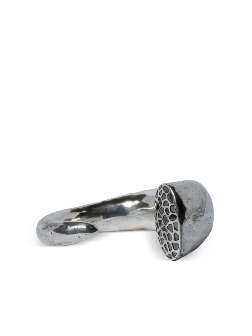 PARTS OF FOUR - Giant Horn Bracelet (Hoof Set, Mega Pavé, PA+DIA) - Image 2