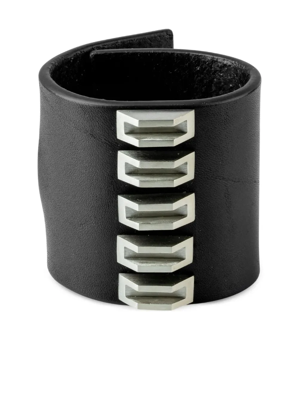 PARTS OF FOUR - Restraint Charm Bracelet (Inverted  Pyramid Studs, 70mm, BLK+Z)