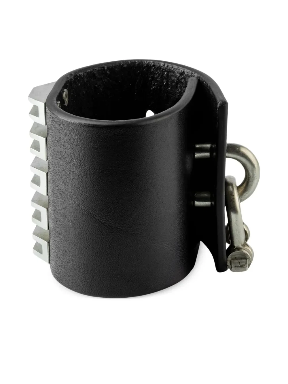 PARTS OF FOUR - Restraint Charm Bracelet (Inverted  Pyramid Studs, 70mm, BLK+Z) - Image 2
