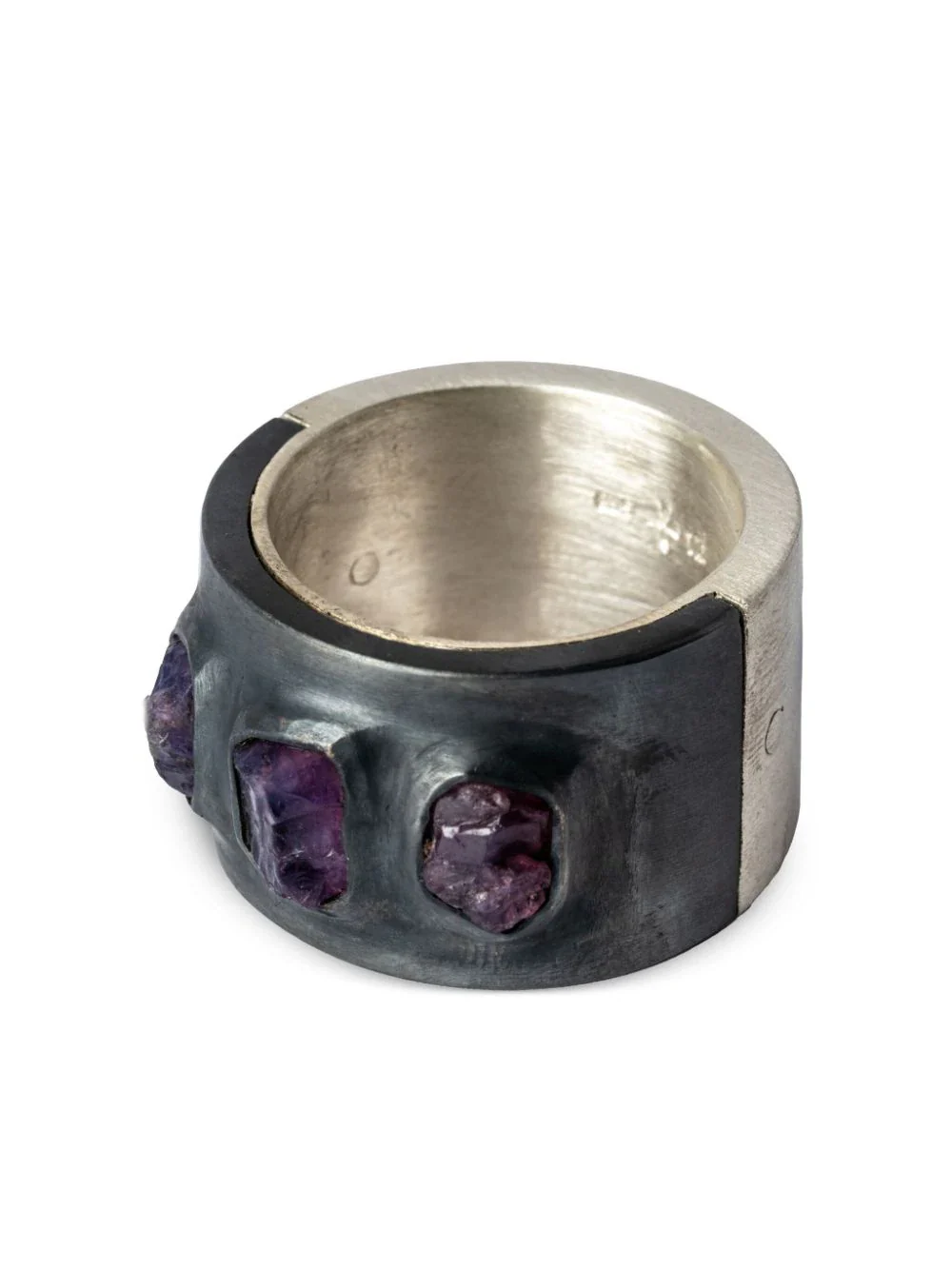 PARTS OF FOUR - Sistema Ring (Terrestrial Surfaced, 3 Winza Sapphires, 17mm, MA+KA+WIS) - Image 2