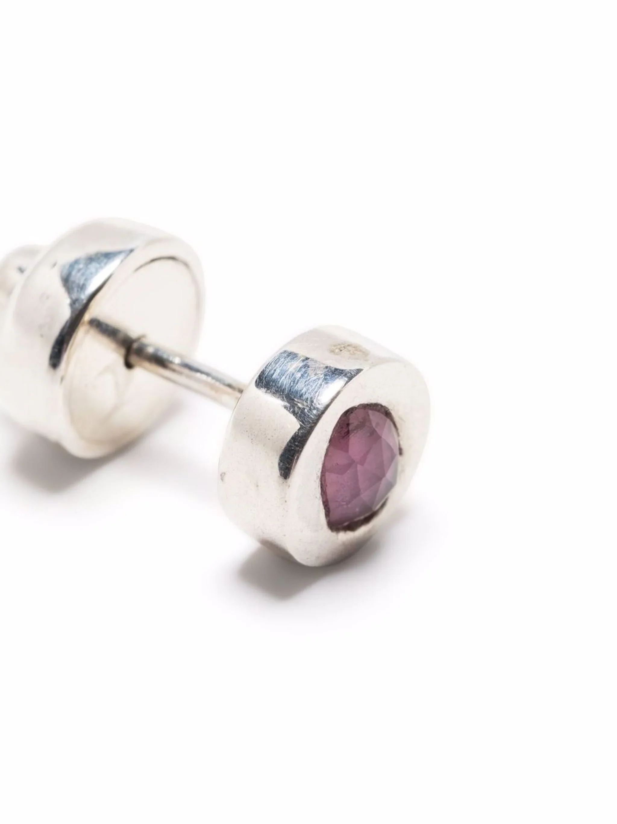 PARTS OF FOUR - Stud Earring (0.2 CT, Ruby Slice, PA+RUB) - Image 2