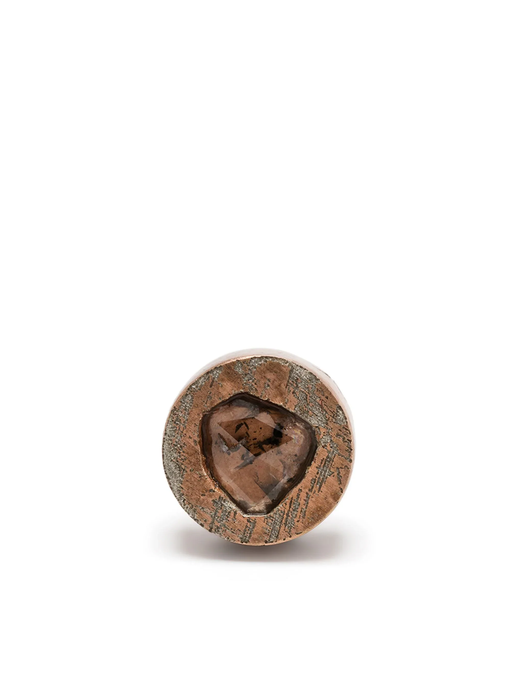 PARTS OF FOUR - Stud Earring (0.2 CT, Tiny Faceted Diamond Slab, AMA+FCDIA) - Image 3
