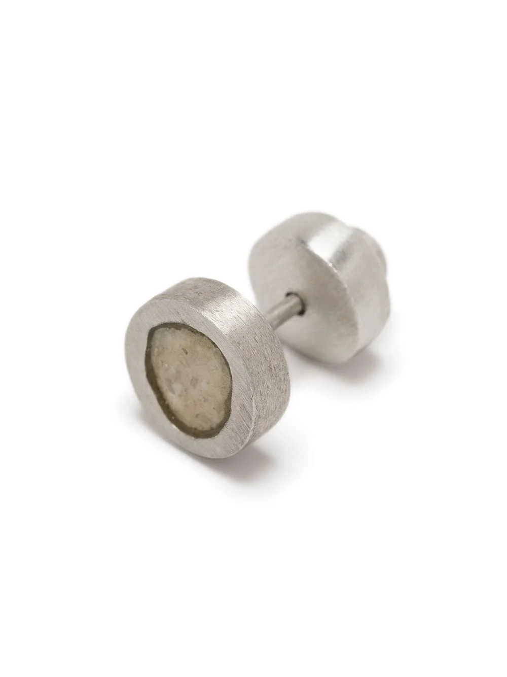 PARTS OF FOUR - Stud Earring (0.2 CT, Yellow Diamond Slab, MA+YDIA) - Image 3