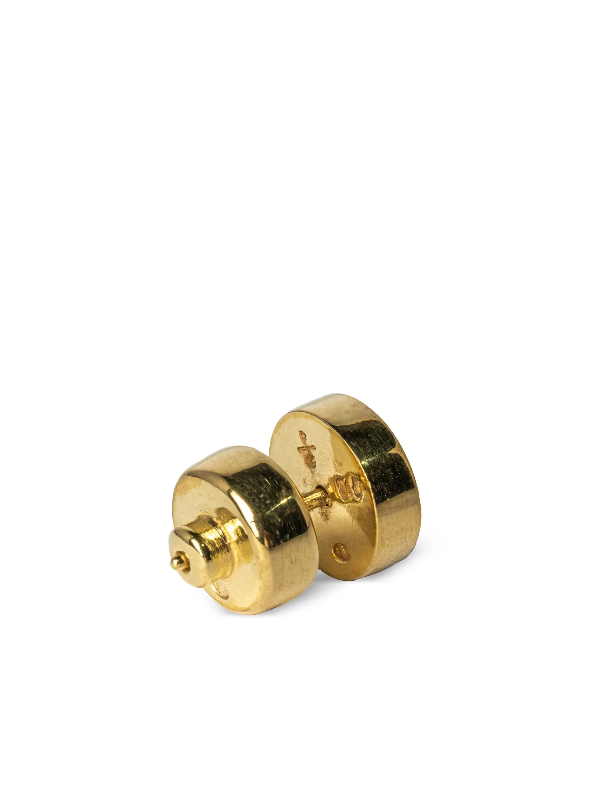 PARTS OF FOUR - Stud Earring (0.6 CT, Diamond Slab, YGA+DIA) - Image 2