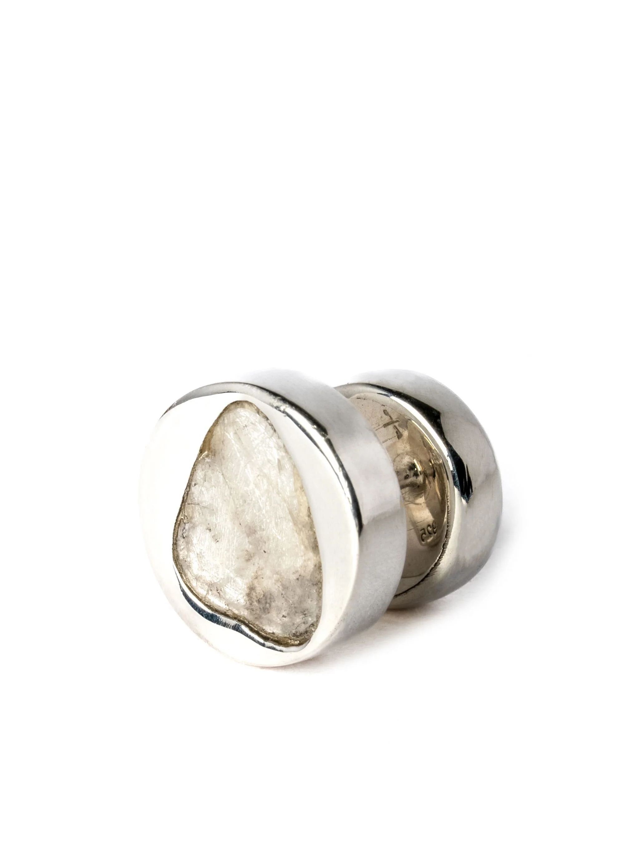 PARTS OF FOUR - Stud Earring (0.8 CT, Diamond Slab, PA+DIA)