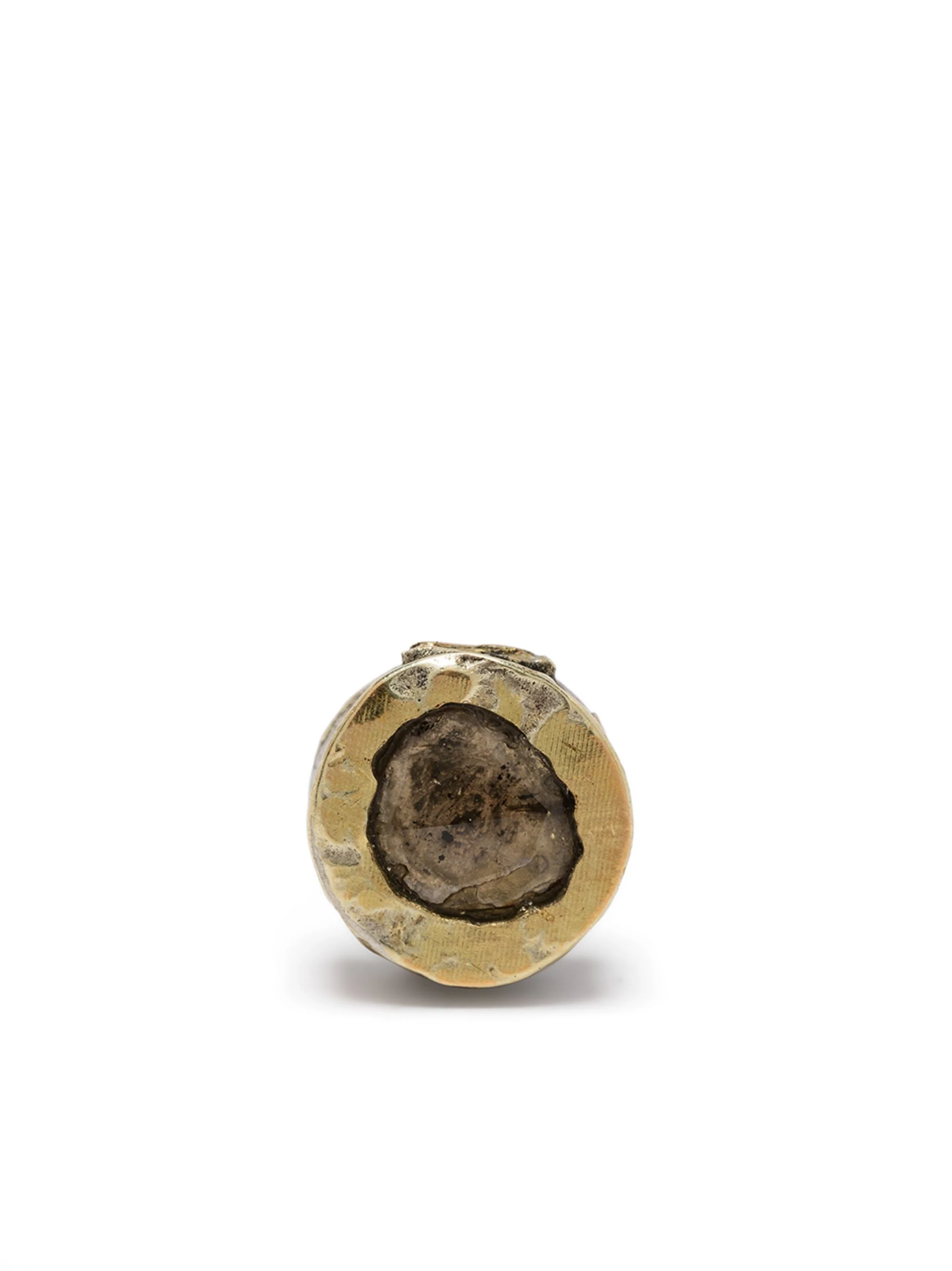 PARTS OF FOUR - Stud Earring (Fuse, 0.2 CT, Tiny Faceted Diamond Slab, DA18K+FCDIA)