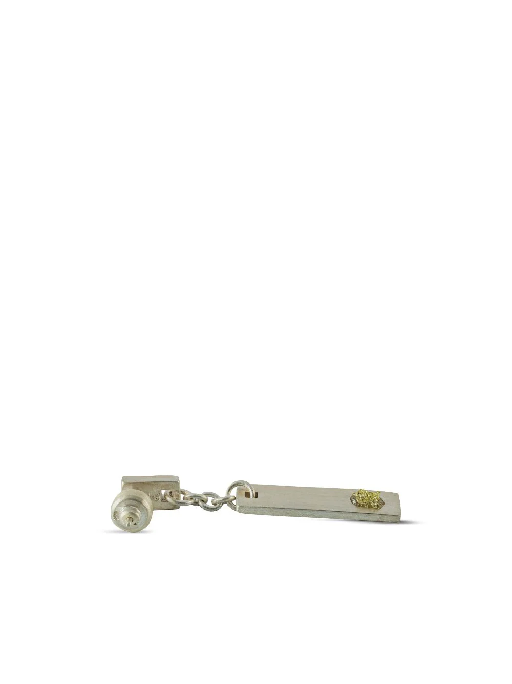 PARTS OF FOUR - Unisex Plate Dangle Earring (Zincite, MA+ZIN) - Image 3