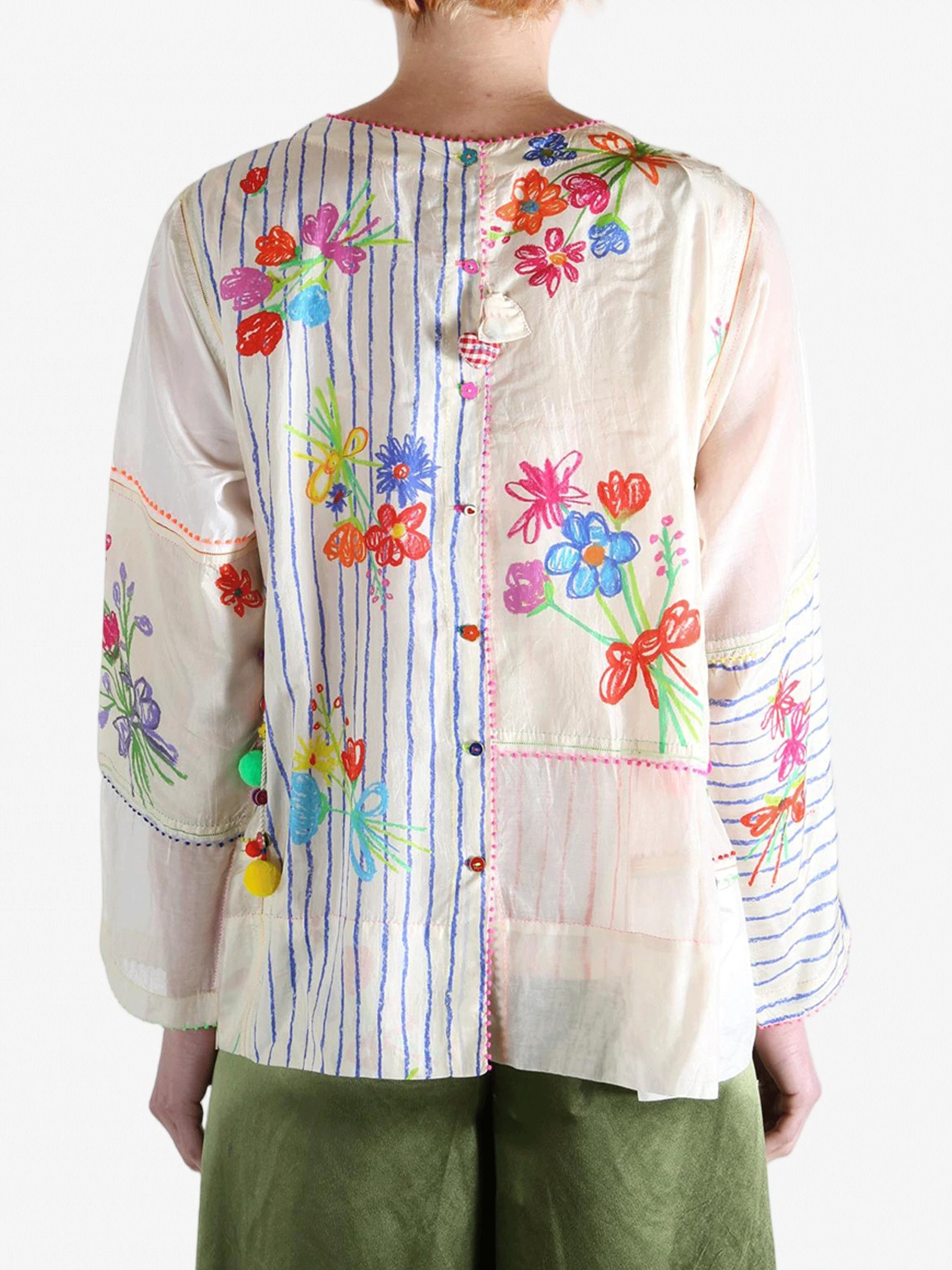 PERO - Women Floral Print Loose Top - Image 3