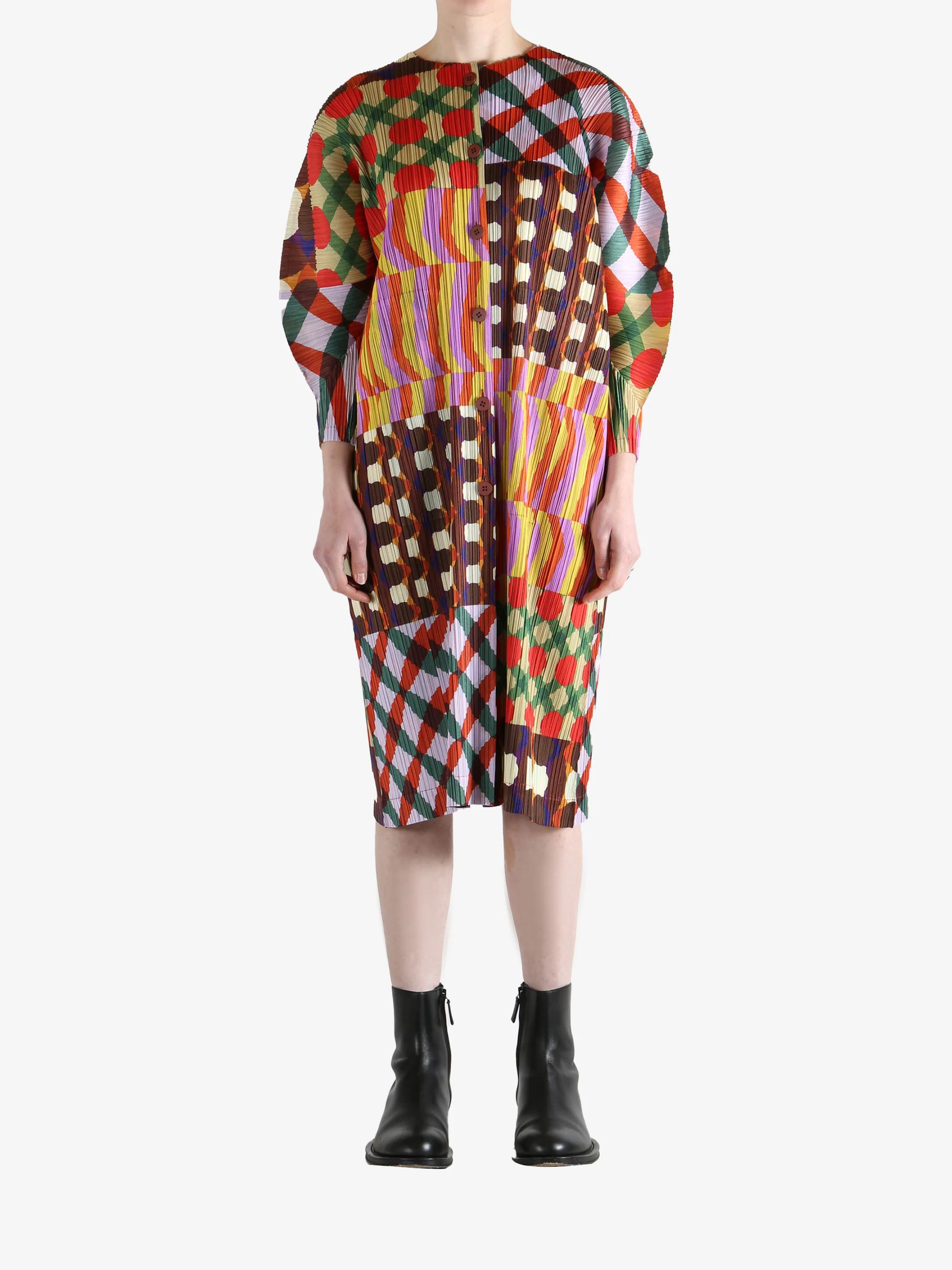 PLEATS PLEASE ISSEY MIYAKE - Women Harmony Coat