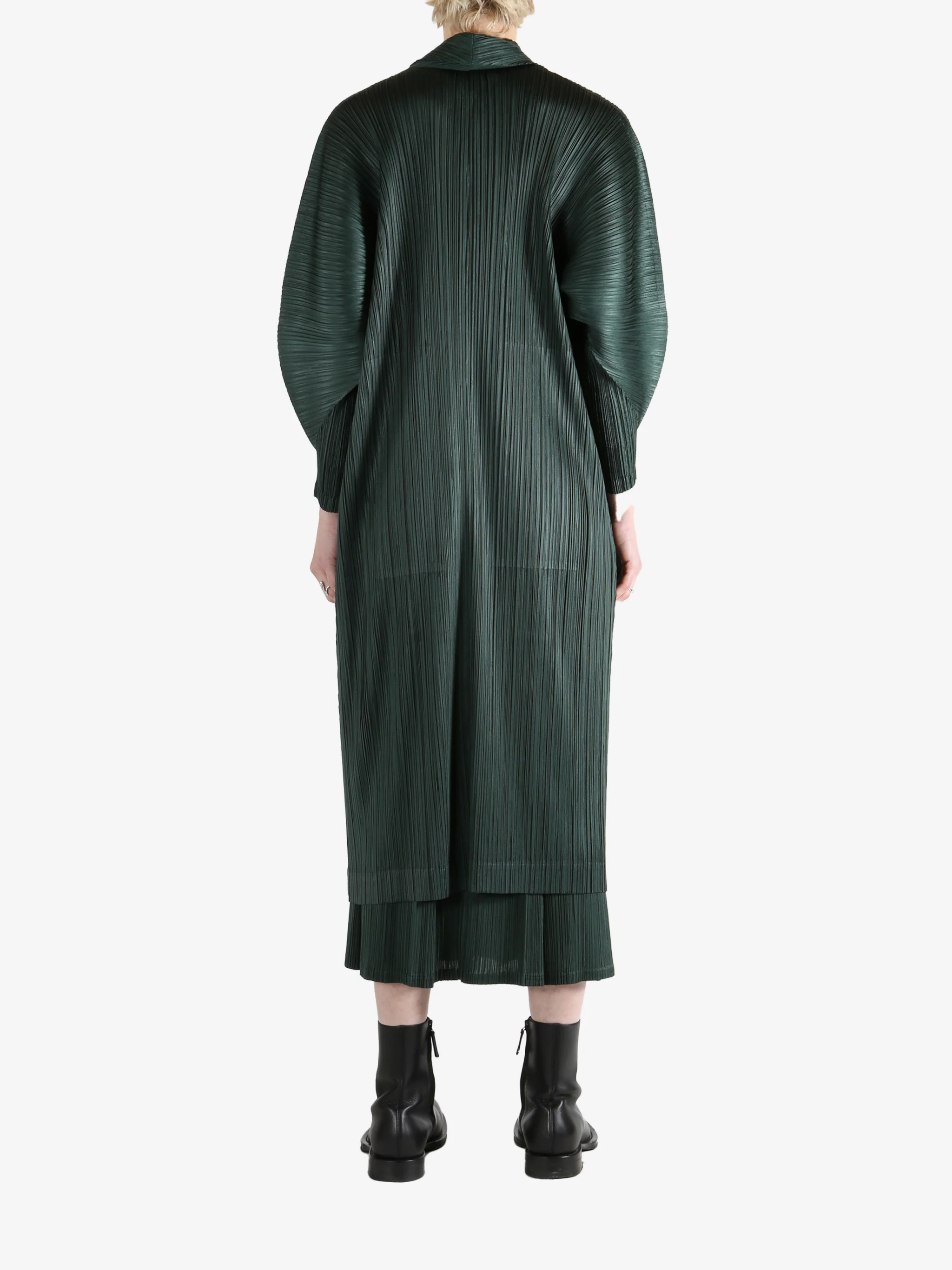 PLEATS PLEASE ISSEY MIYAKE - Women Monthly  Colors December Coat - Image 3