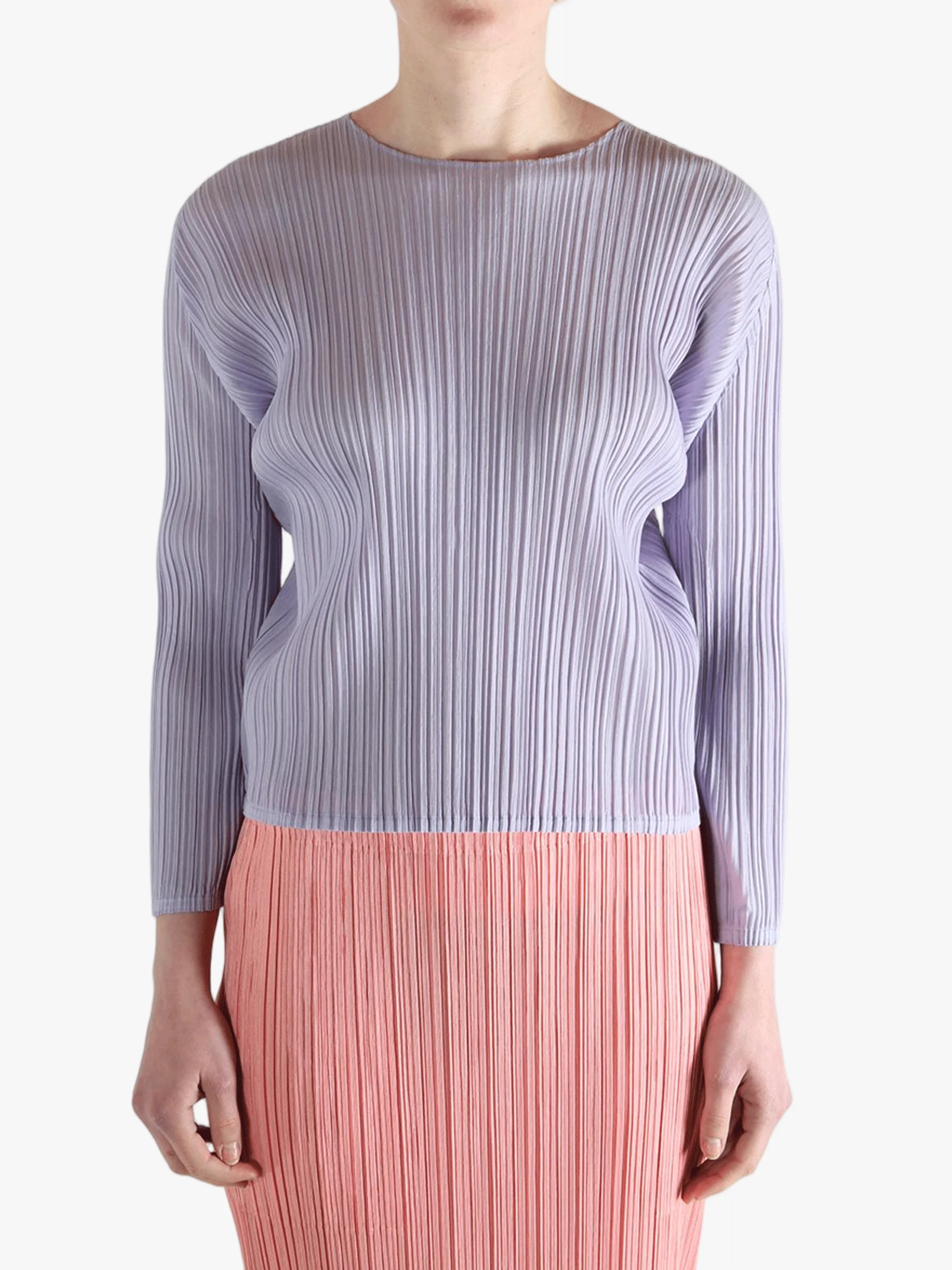 PLEATS PLEASE ISSEY MIYAKE - Women Ramie Pleats Shirt