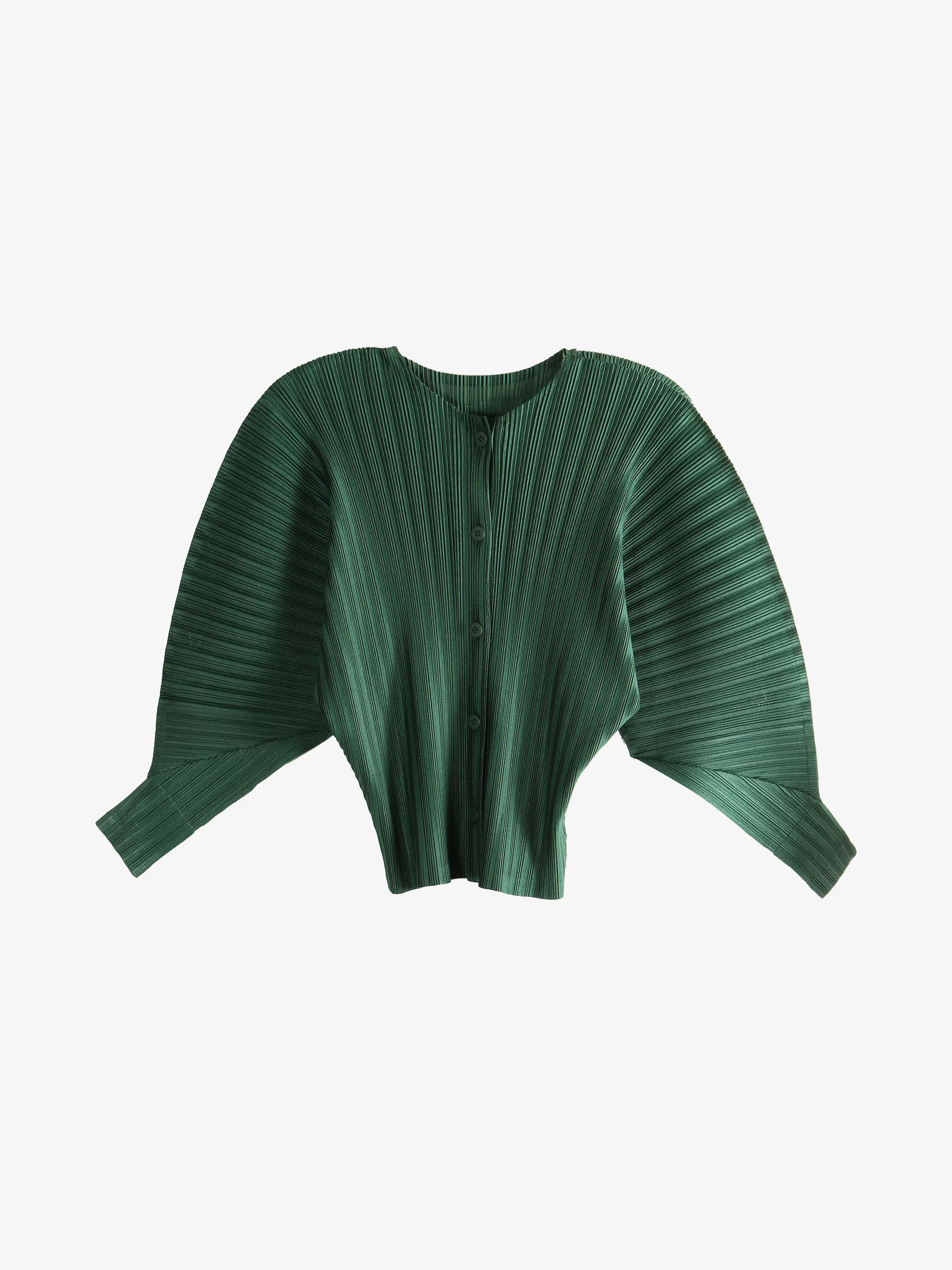 PLEATS PLEASE ISSEY MIYAKE - Women Rib Pleats December Cardigan - Image 4