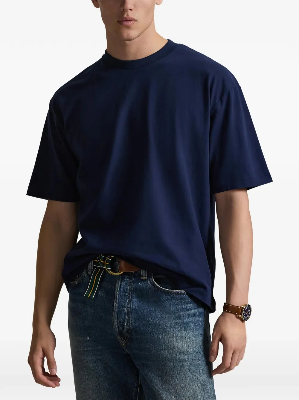 POLO RALPH LAUREN - Men Heavyweight Jersey Crewneck Short-Sleeve T-Shirt