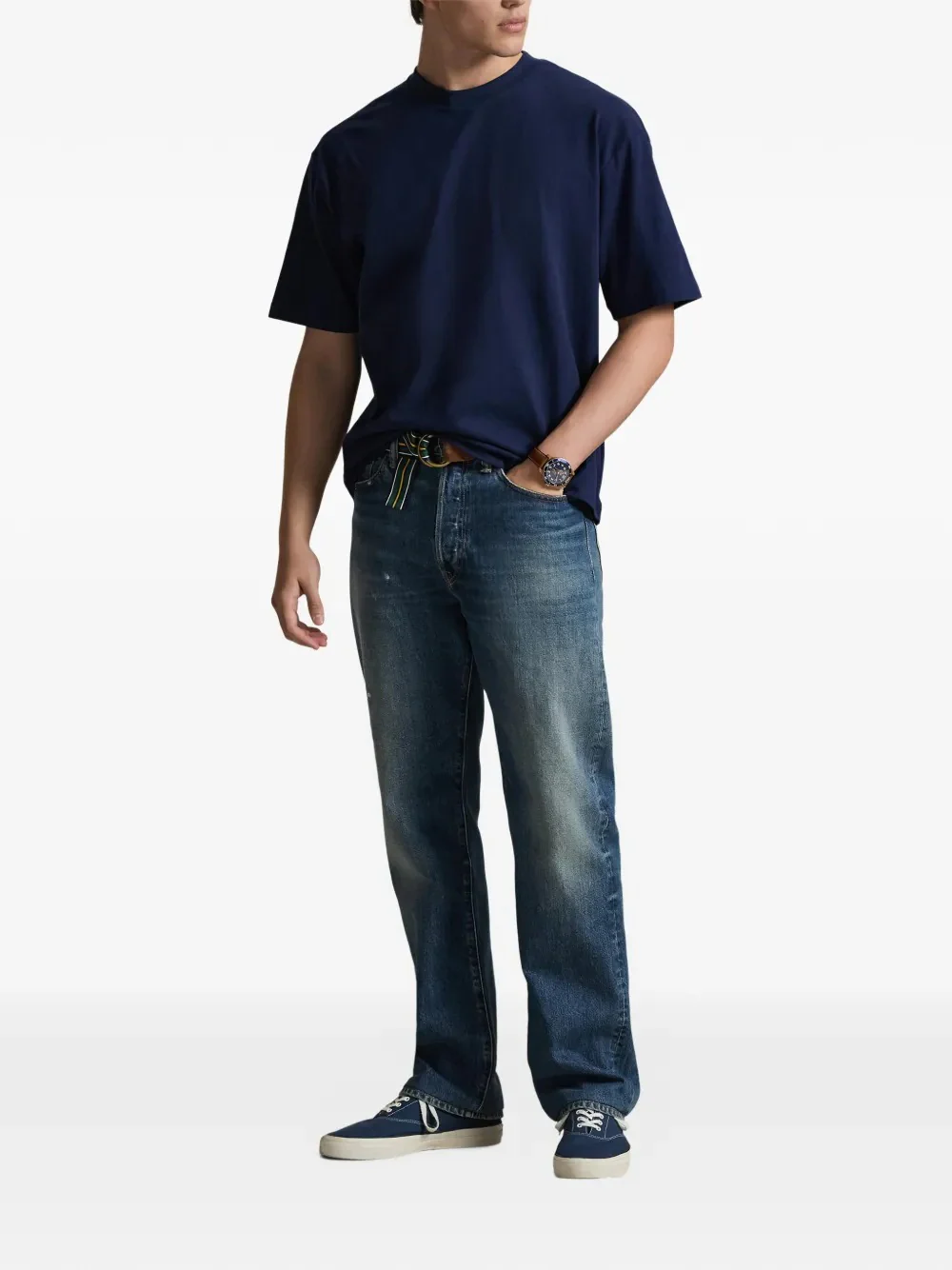 POLO RALPH LAUREN - Men Heavyweight Jersey Crewneck Short-Sleeve T-Shirt - Image 3