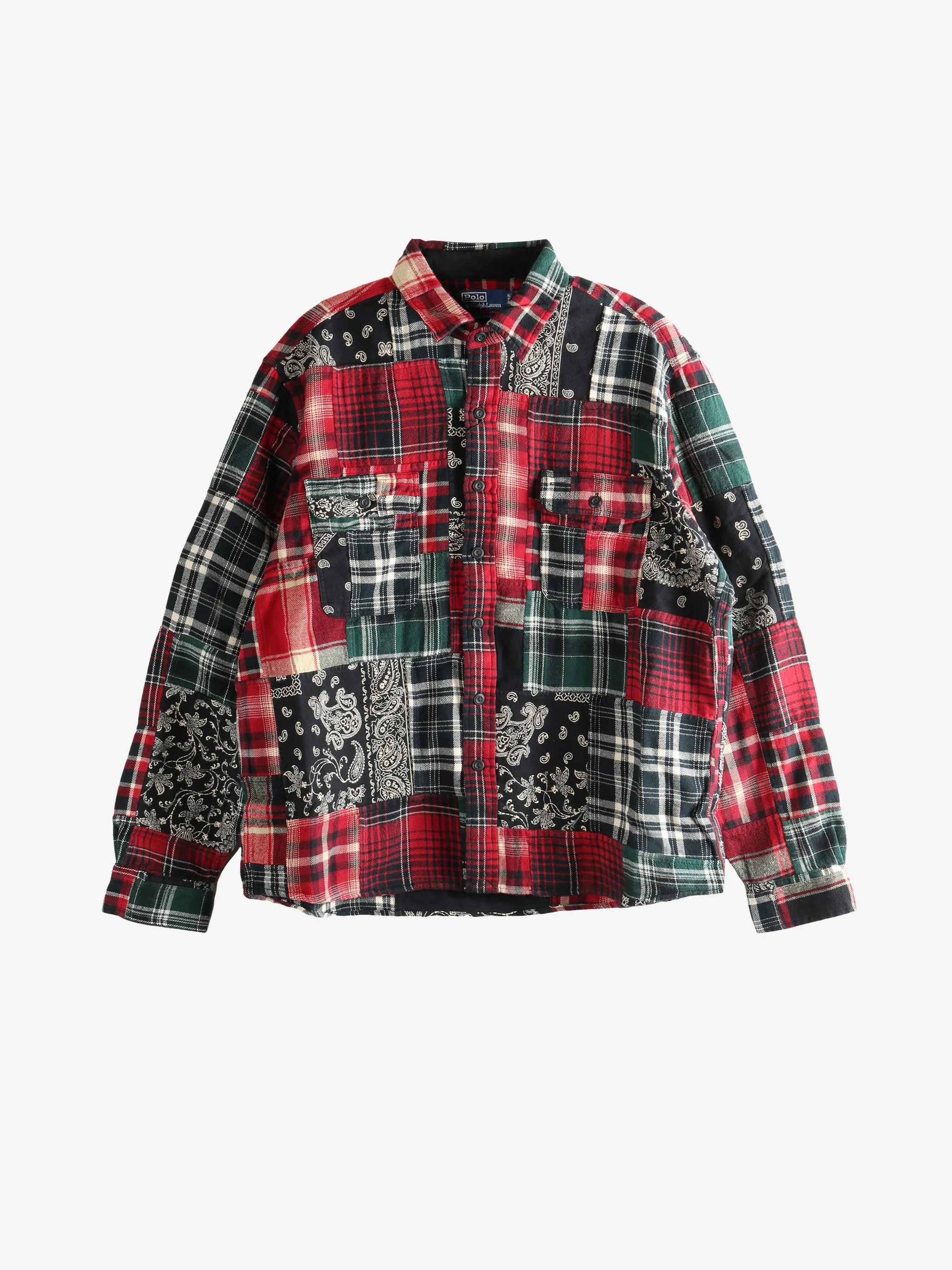 POLO RALPH LAUREN - Men Long Sleeve Flannel Matlock Workshirt - Image 4
