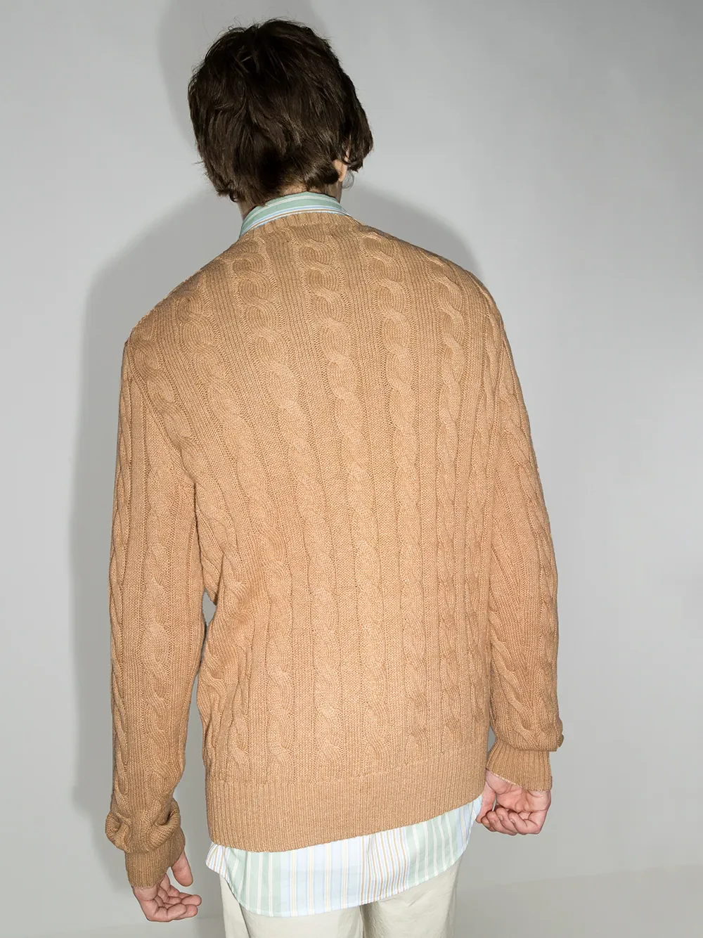 POLO RALPH LAUREN - Men Long Sleeve Knit Crewneck Sweater - Image 2