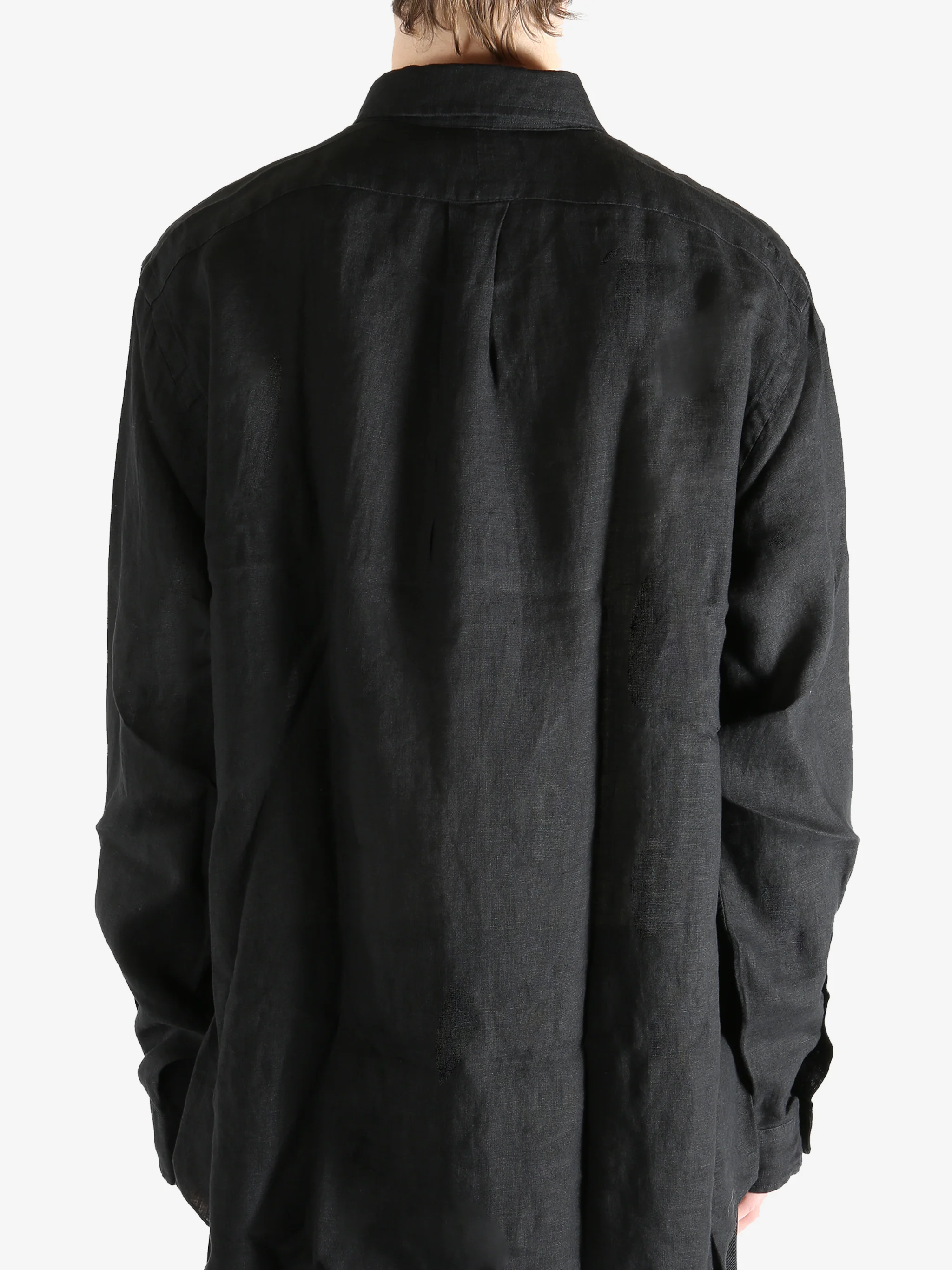 POLO RALPH LAUREN - Men Long-Sleeve Piece Dye Linen Sport Shirt - Image 3