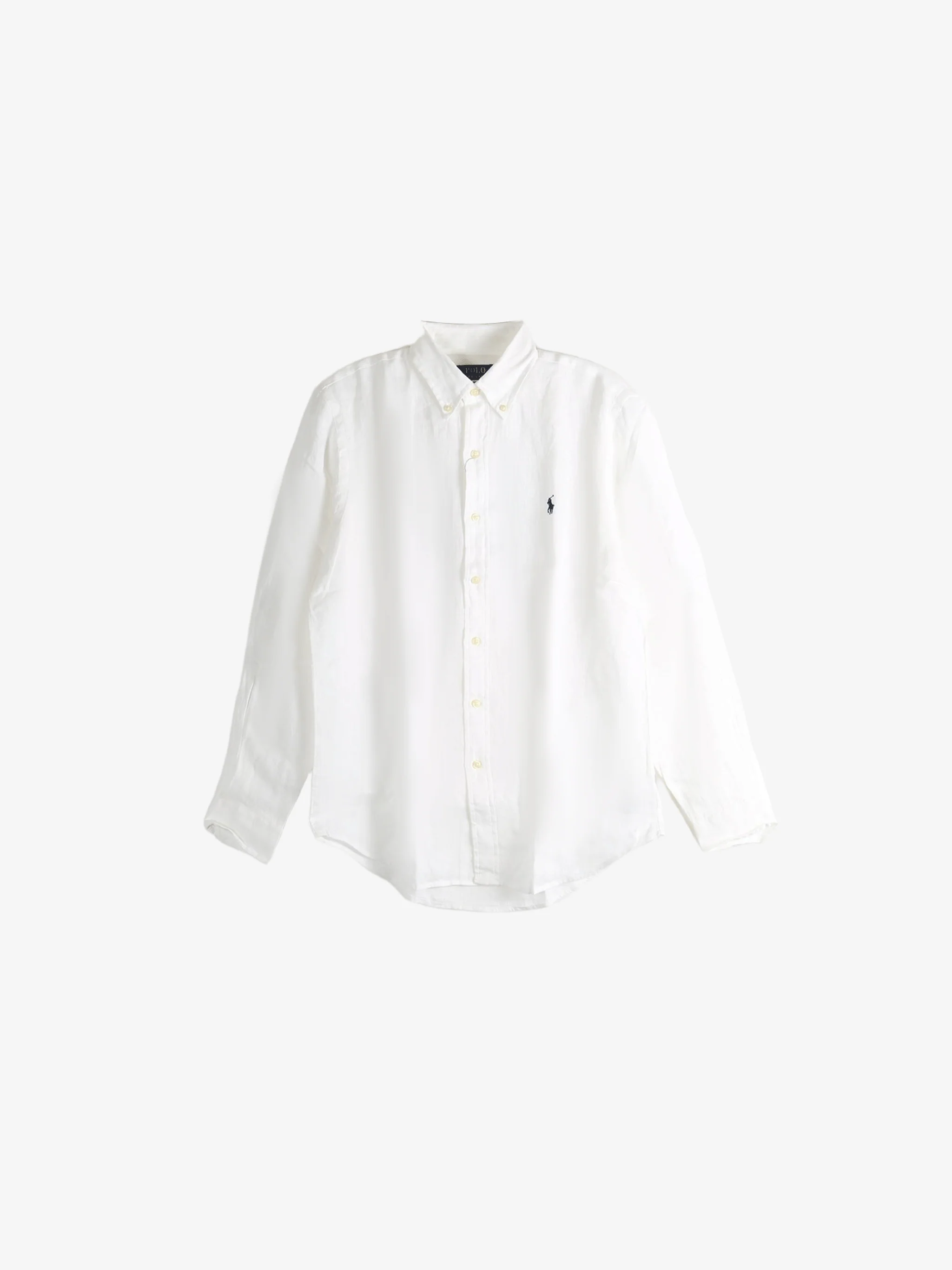 POLO RALPH LAUREN - Men Long-Sleeve Piece Dye Linen Sport Shirt