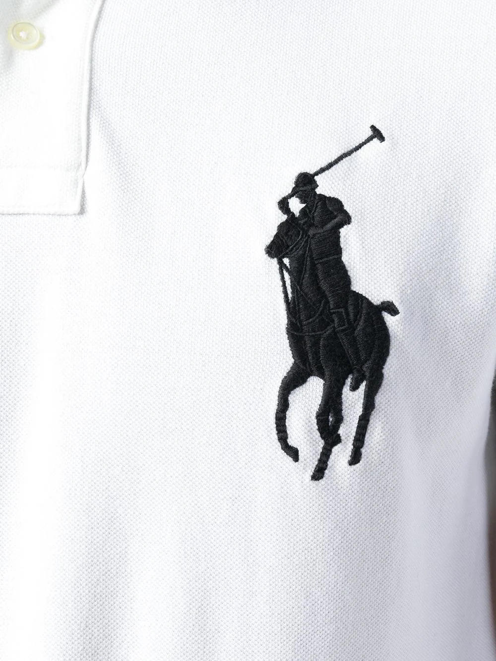 POLO RALPH LAUREN - Men Short-Sleeve Big Pony Mesh Polo - Custom Slim (BSR) - Image 4