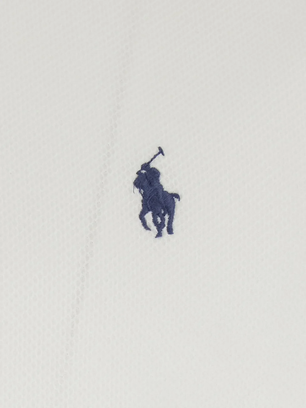 POLO RALPH LAUREN - Men Short Sleeve Cotton Honeycomb Textured Polo - Image 4