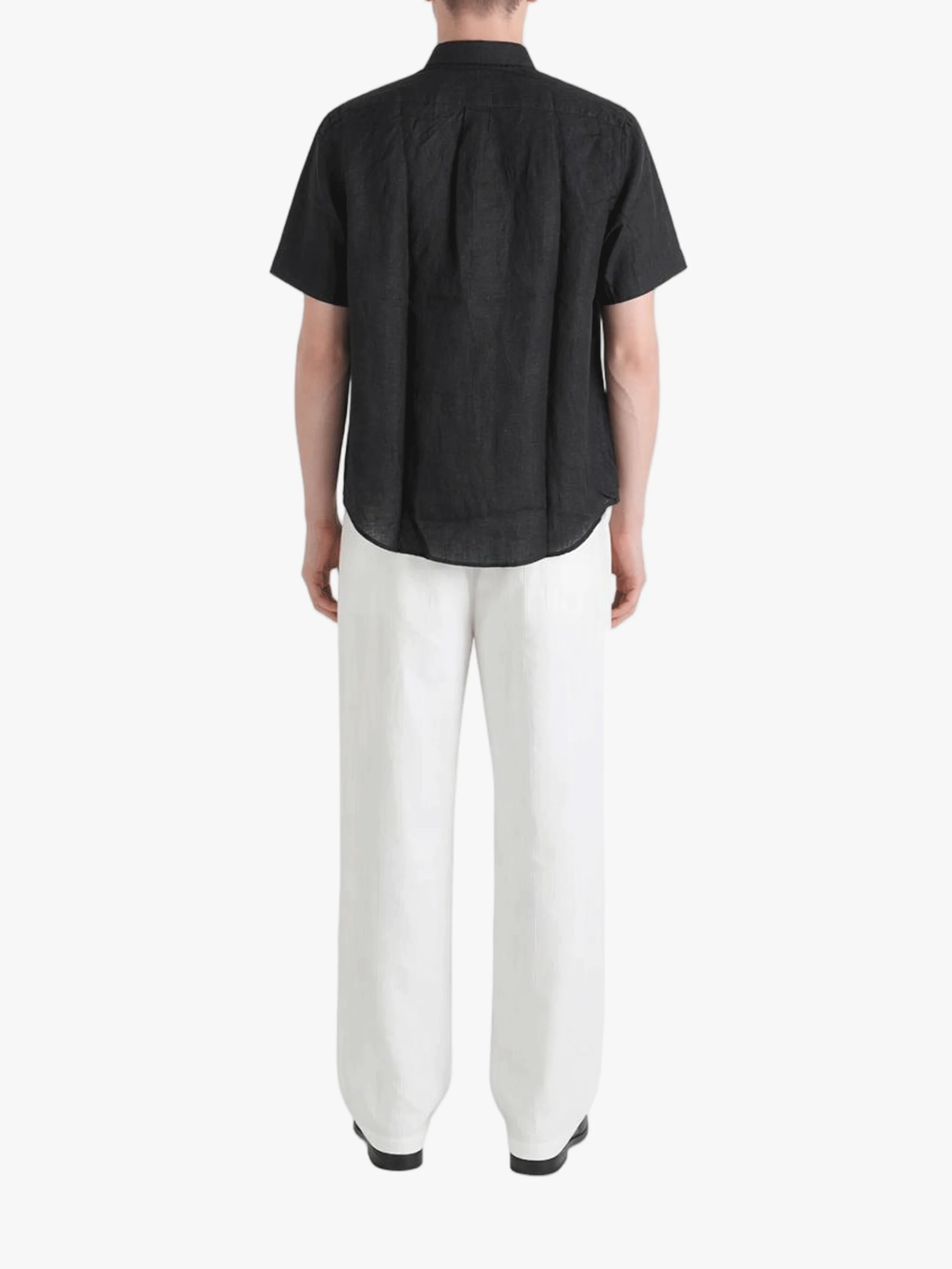 POLO RALPH LAUREN - Men Short-Sleeve Piece Dye Linen Sport Shirt - Image 3